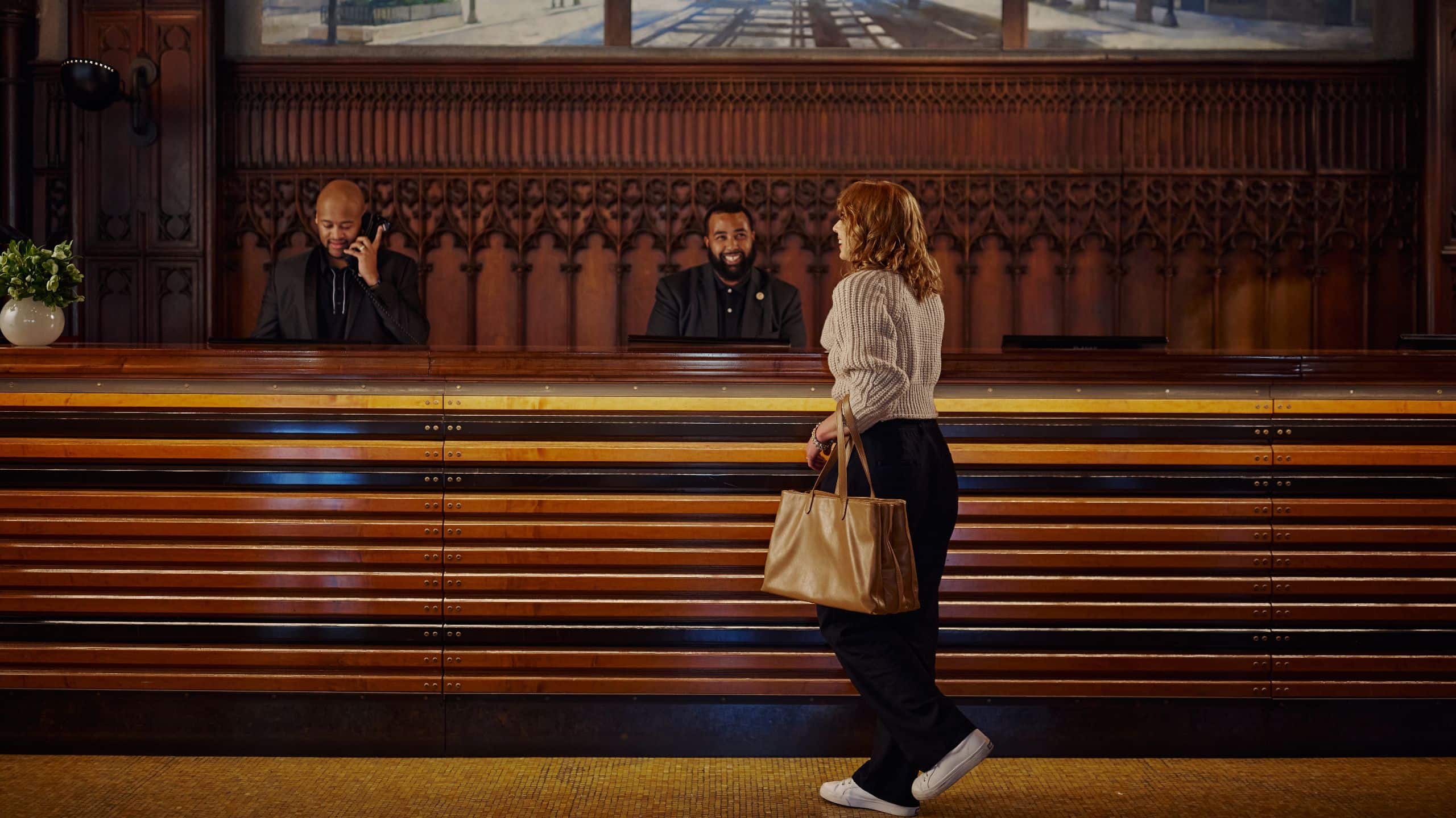 Chicago Athletic Association Checking In