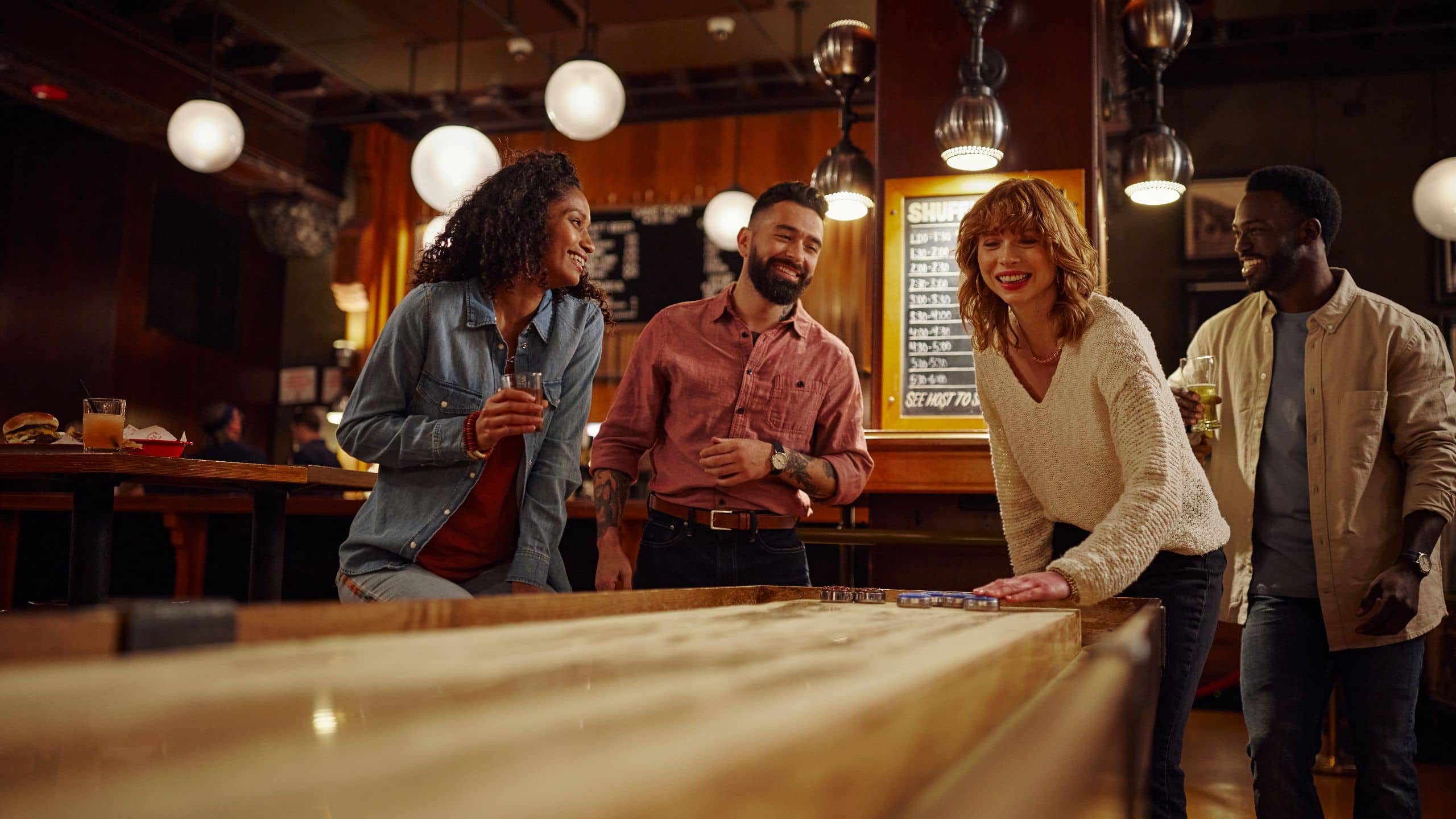 Chicago Athletic Association Shuffle Board