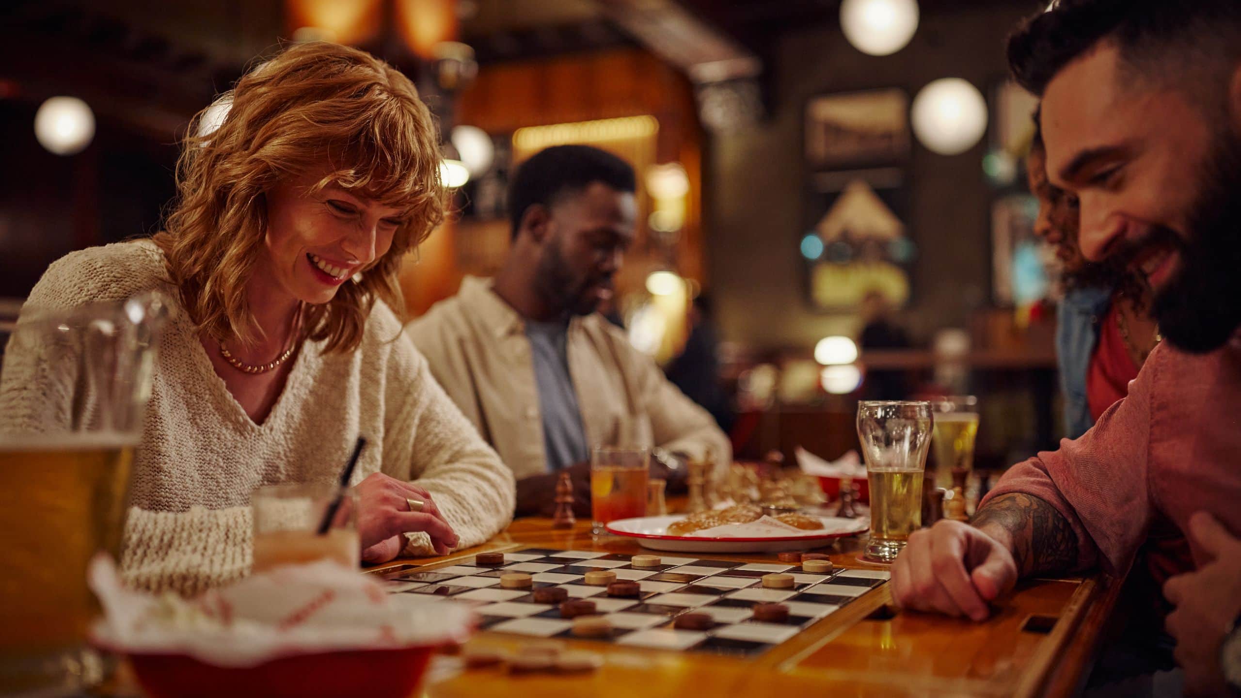 Chicago Athletic Association Game Room Checkers