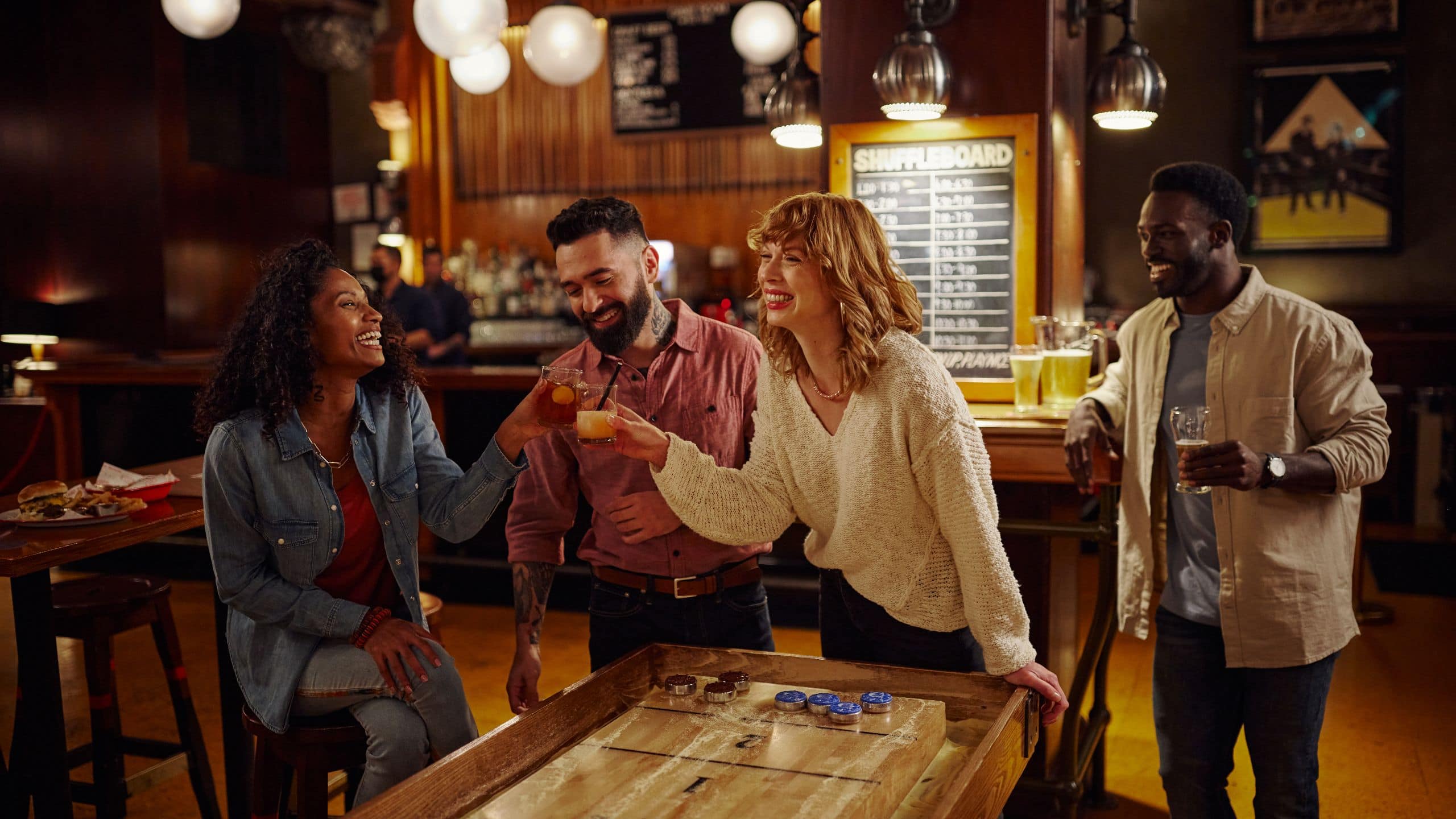 Chicago Athletic Association Shuffle Board Cheers