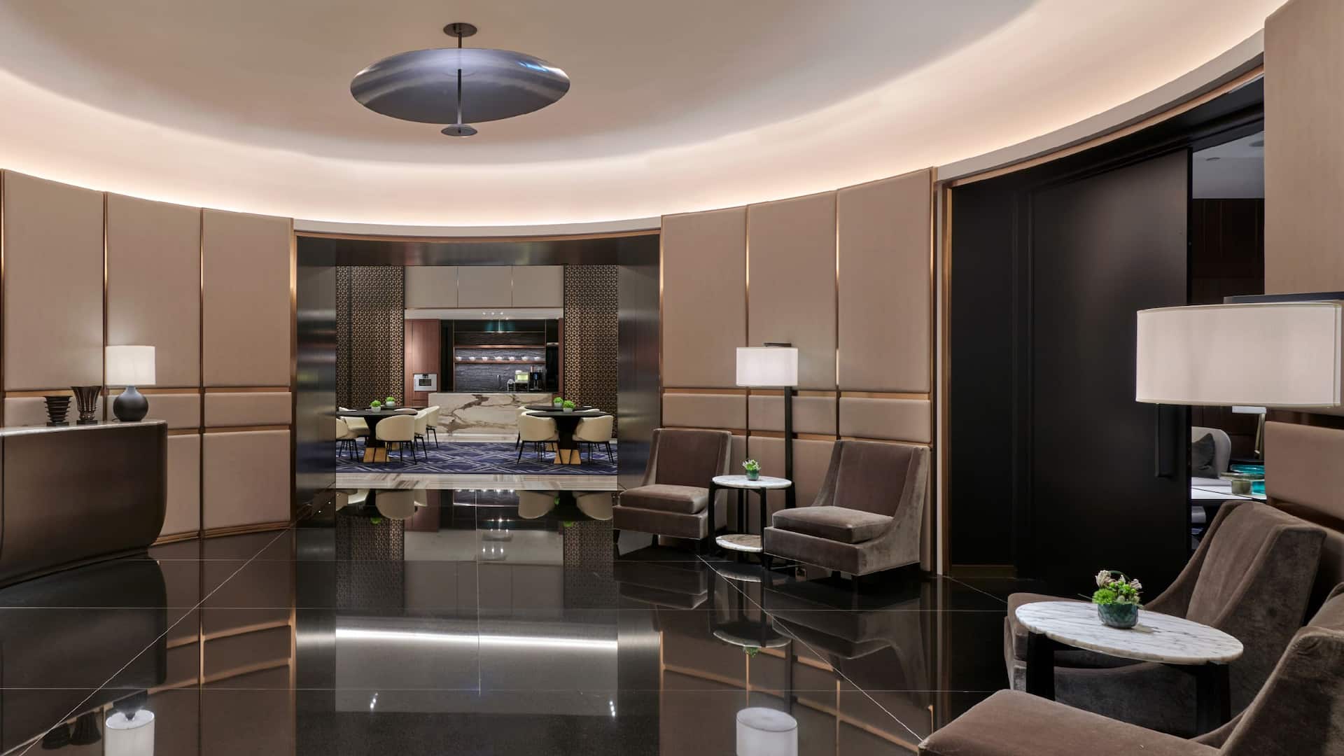 Grand Hyatt Kuwait The Gallery Seating