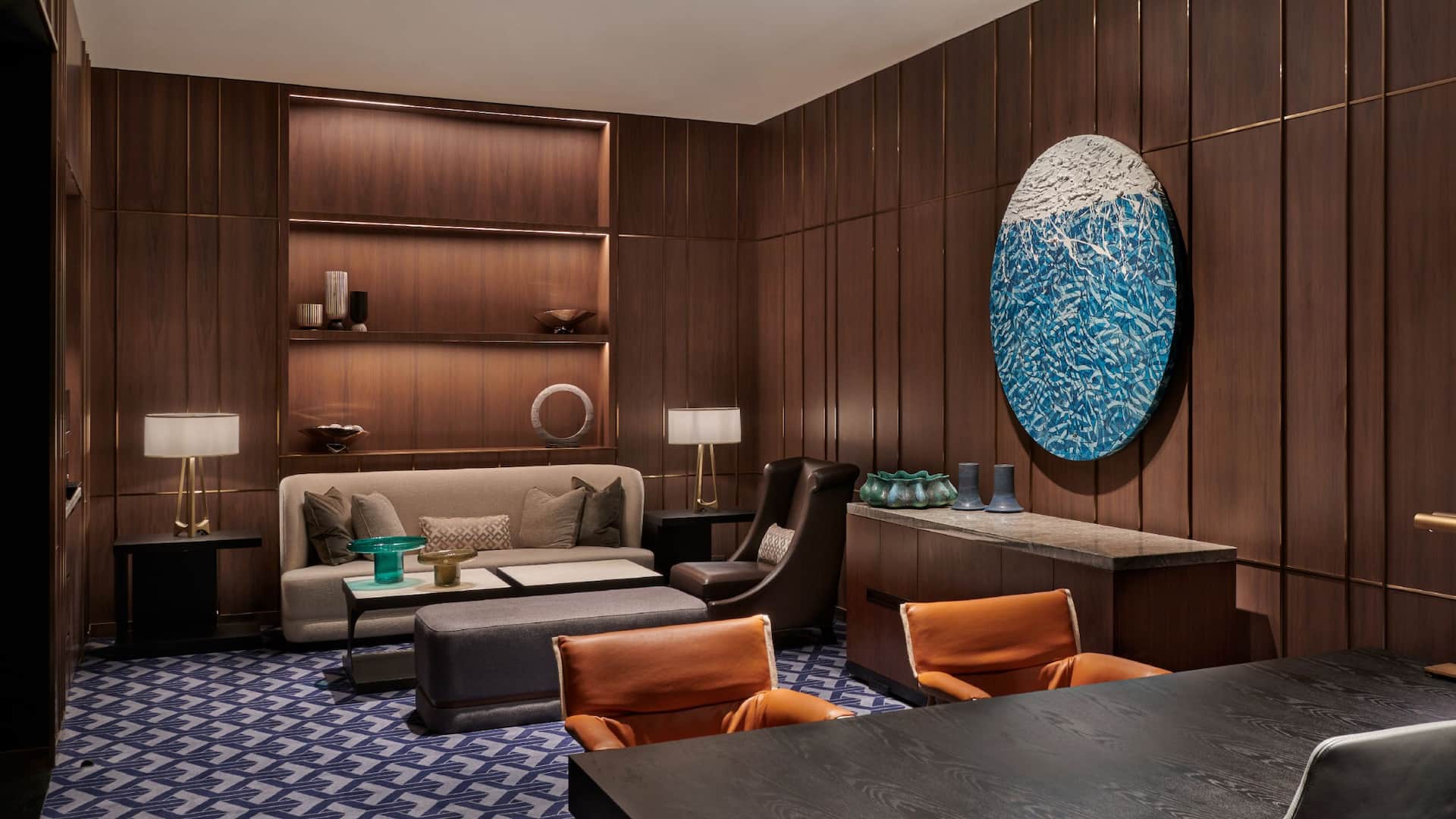 Grand Hyatt Kuwait The Gallery Couch Seating