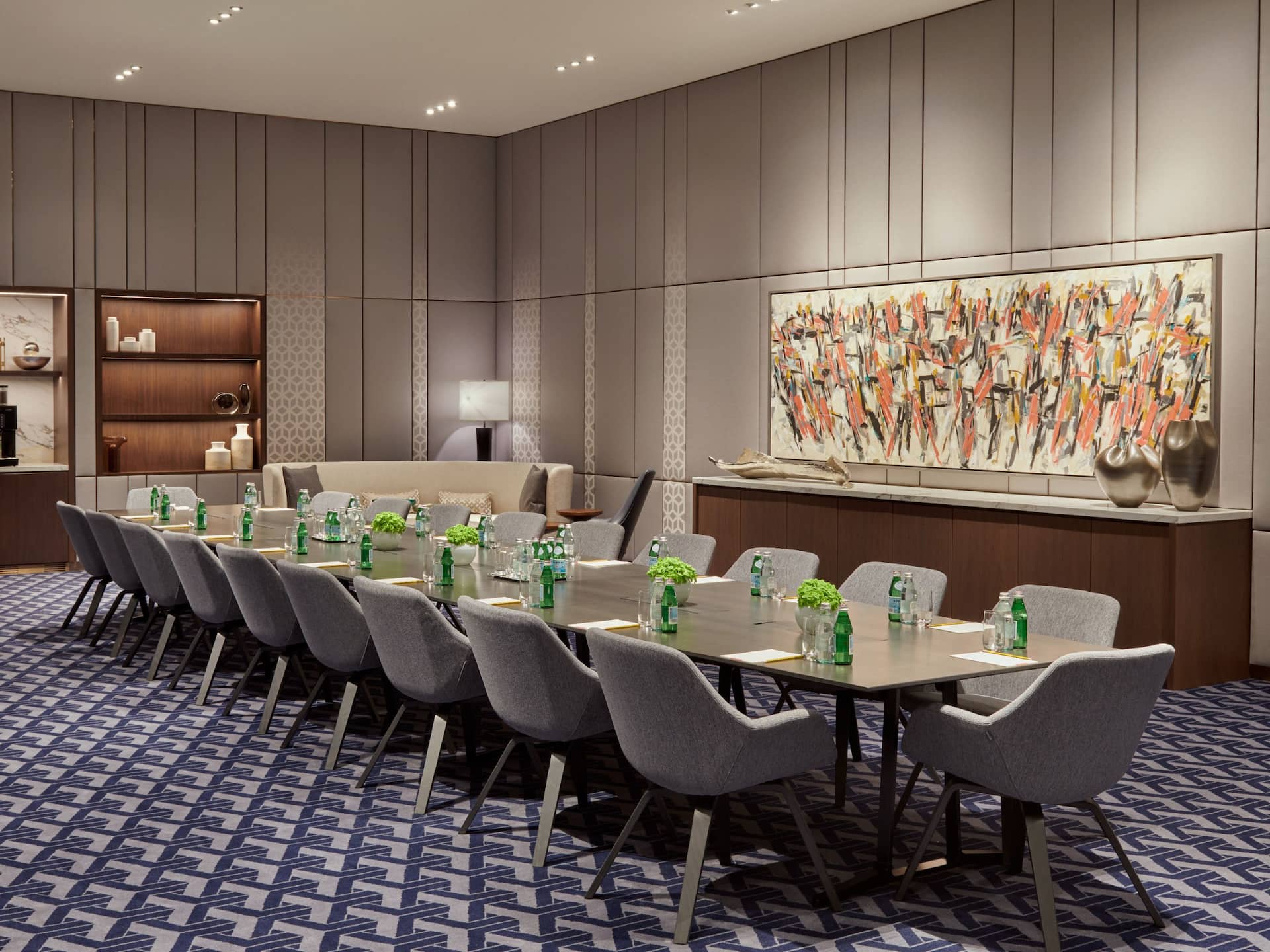 Residential-style meeting rooms for small and large events at Grand Hyatt Kuwait
