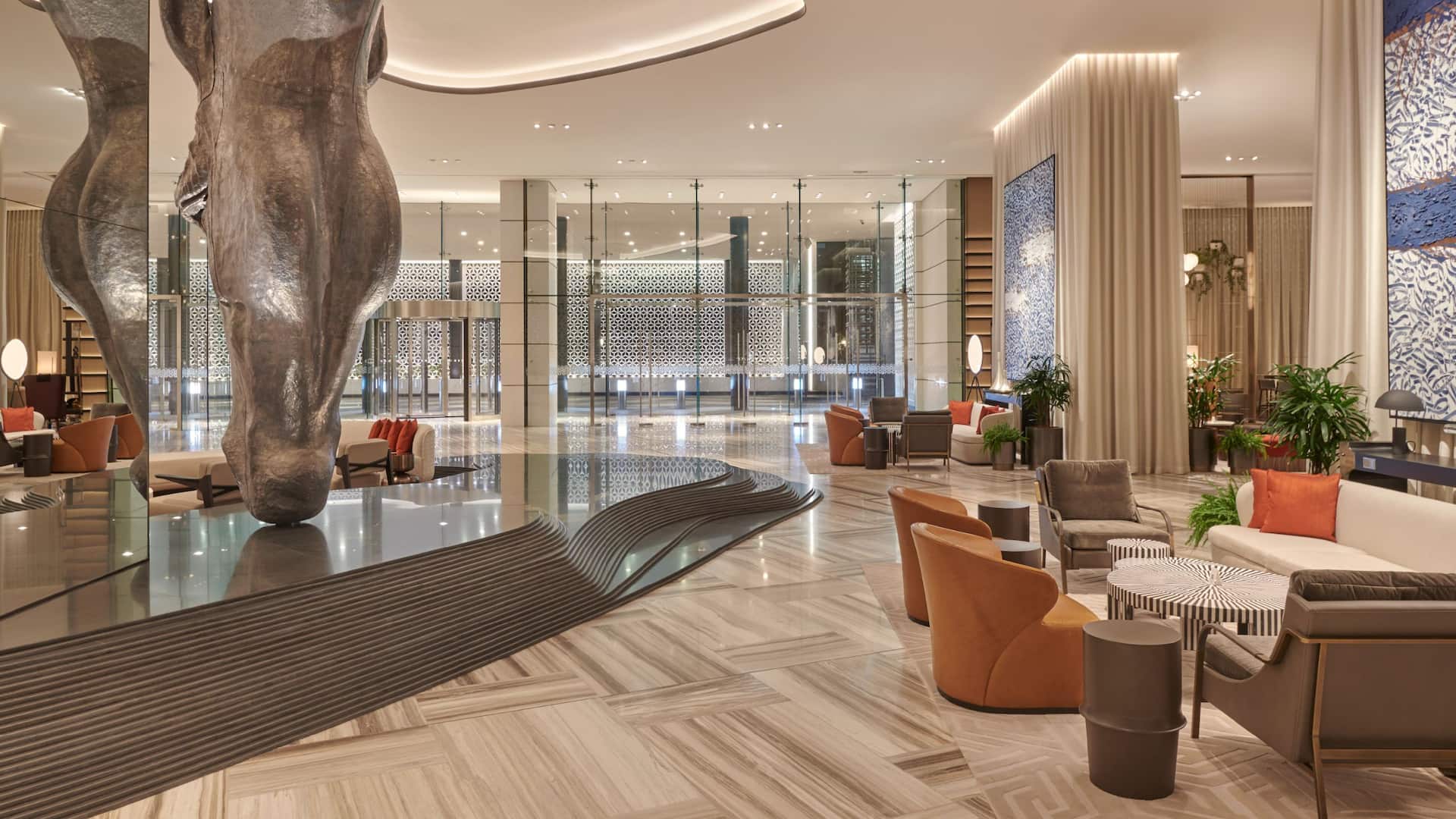 Grand Hyatt Kuwait Kwigh Lobby 2