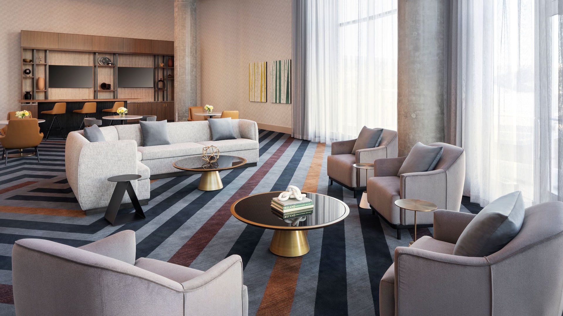 1 of 1 Hyatt Regency Salt Lake City Meeting Space Broadcast Lounge