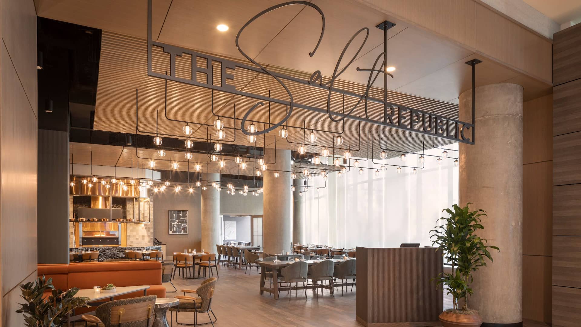 Hyatt Regency Salt Lake City Dining Salt Republic Entrance