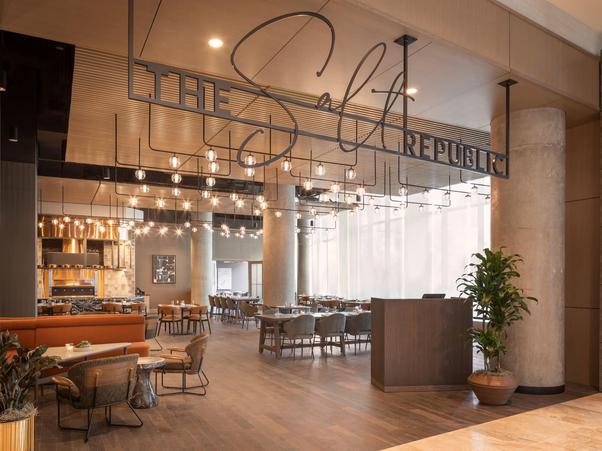 Hyatt Regency Salt Lake City Dining Salt Republic Entrance