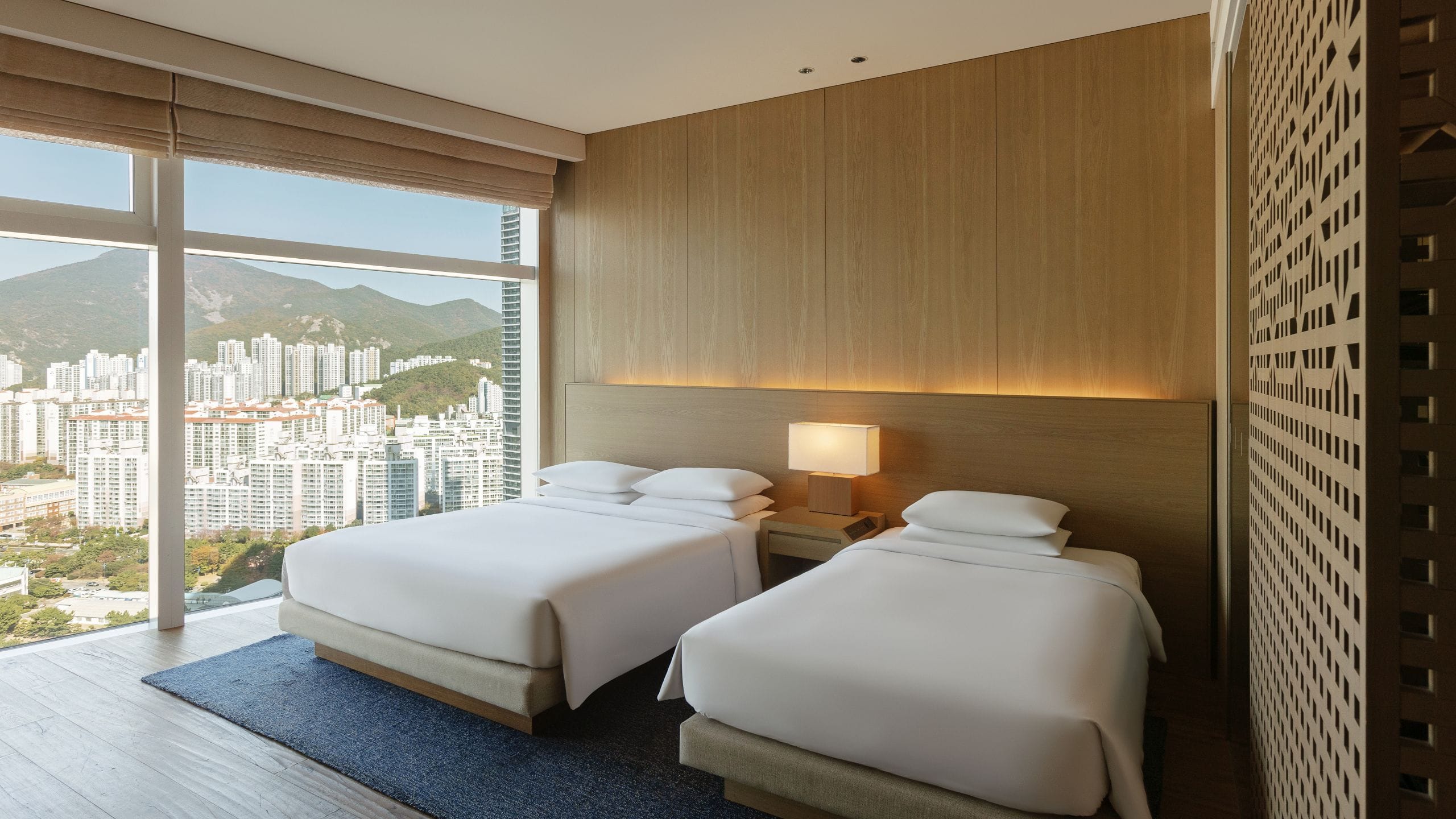 2 of 2 Park Hyatt Busan Deluxe Family Twin Bed