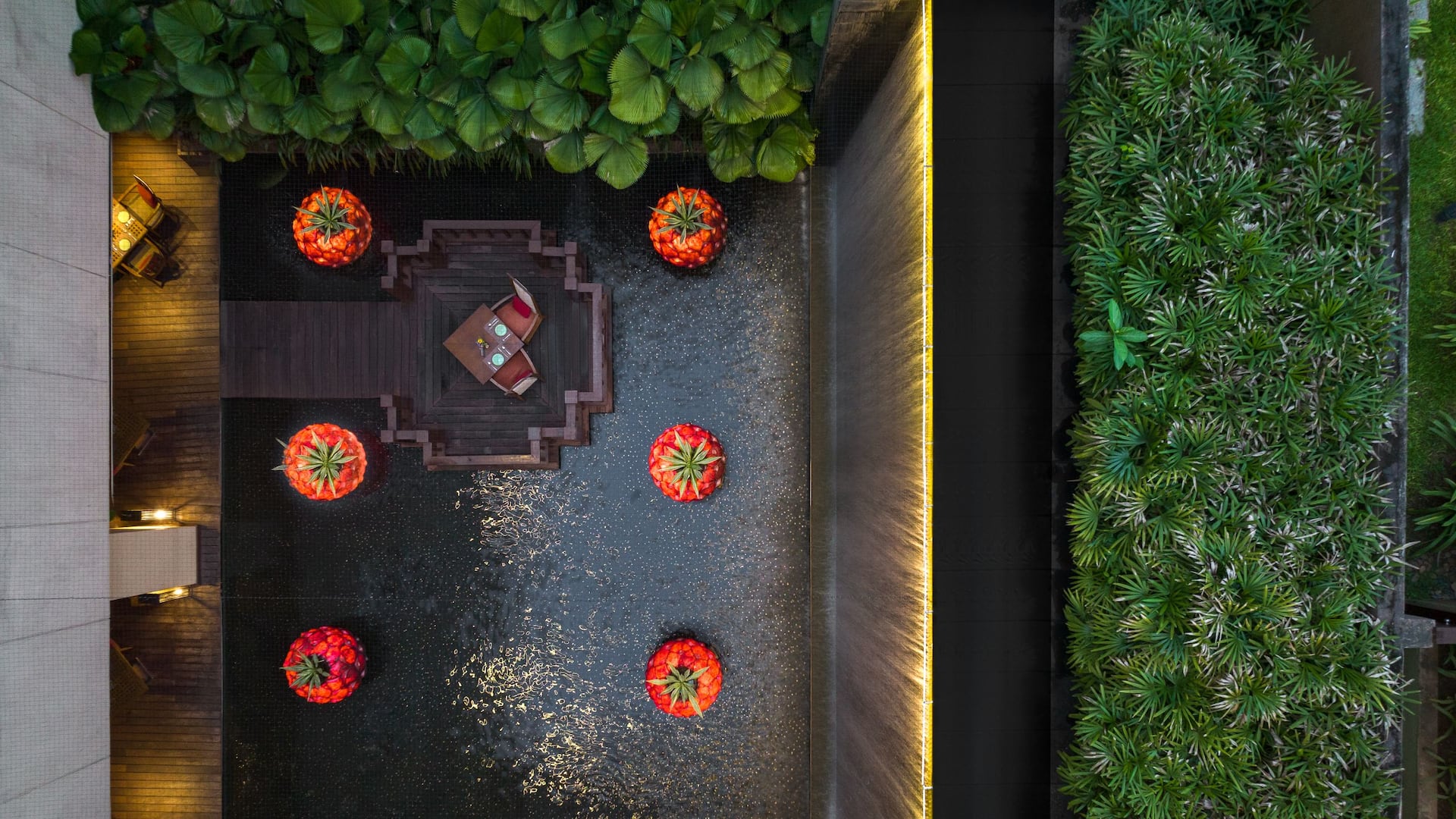 Hyatt Pune Baan Tao Aerial Detail