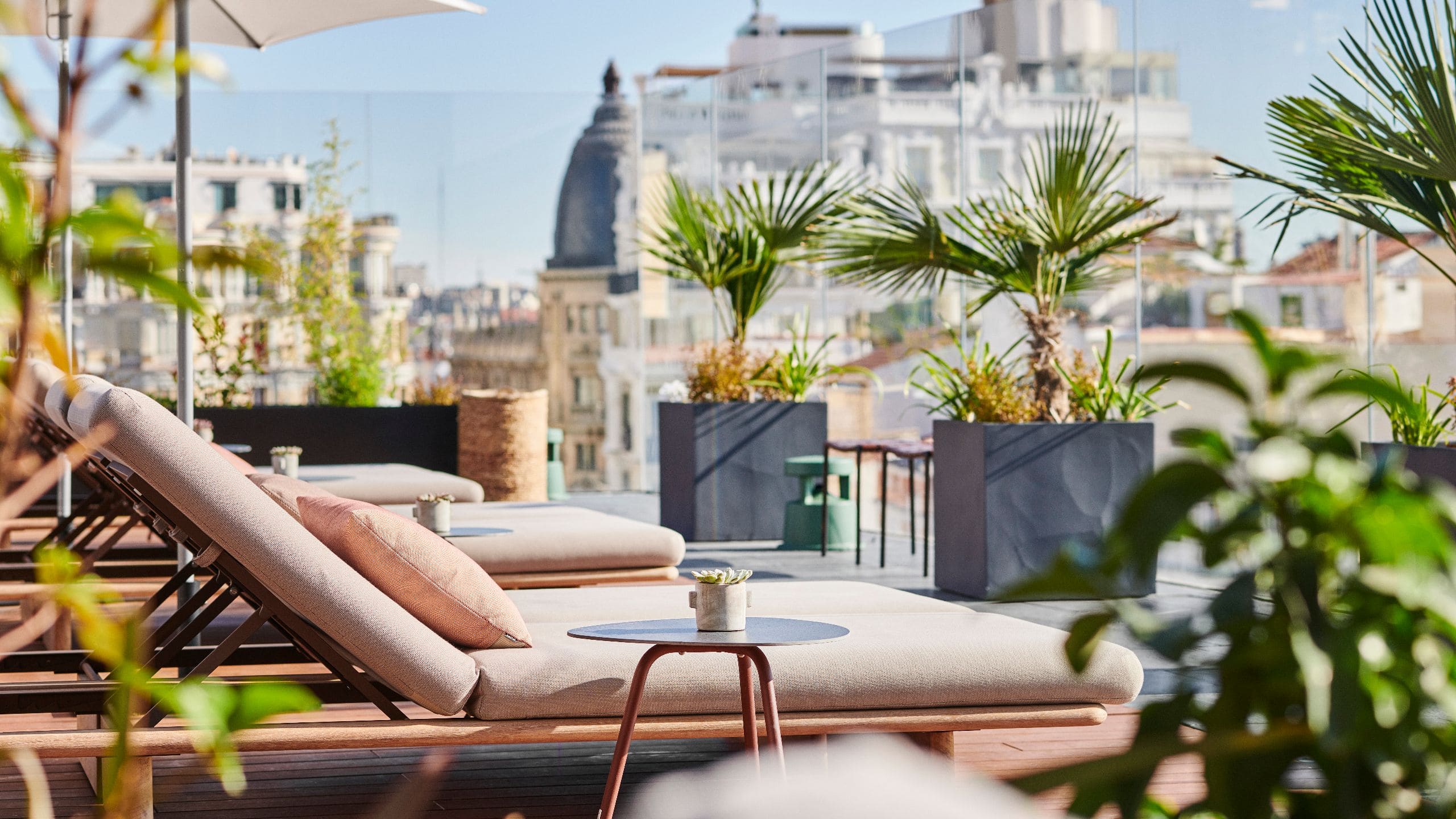 Thompson Madrid Rooftop View