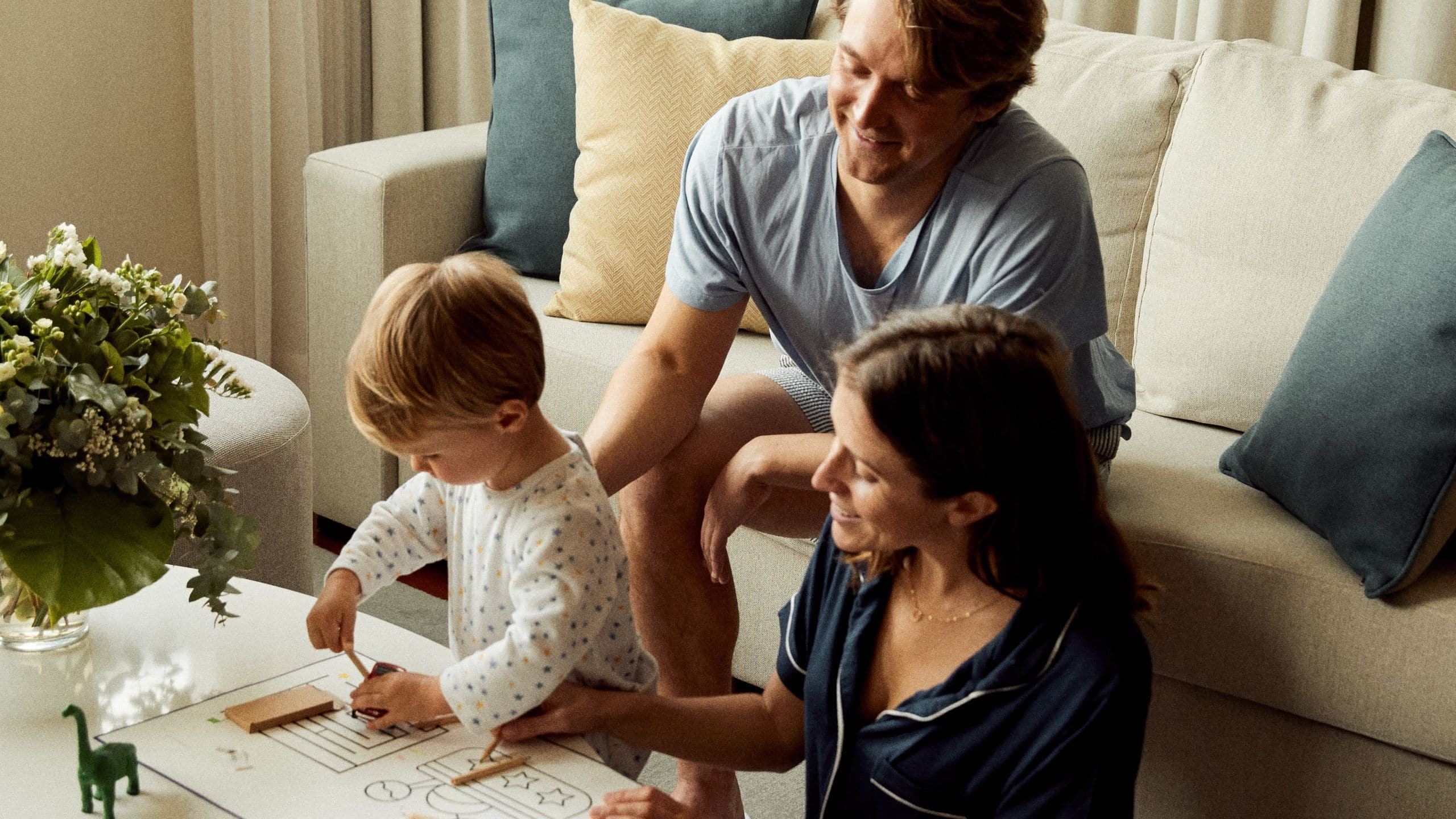 Hyatt Regency Madrid Residences Family Living Room Activity