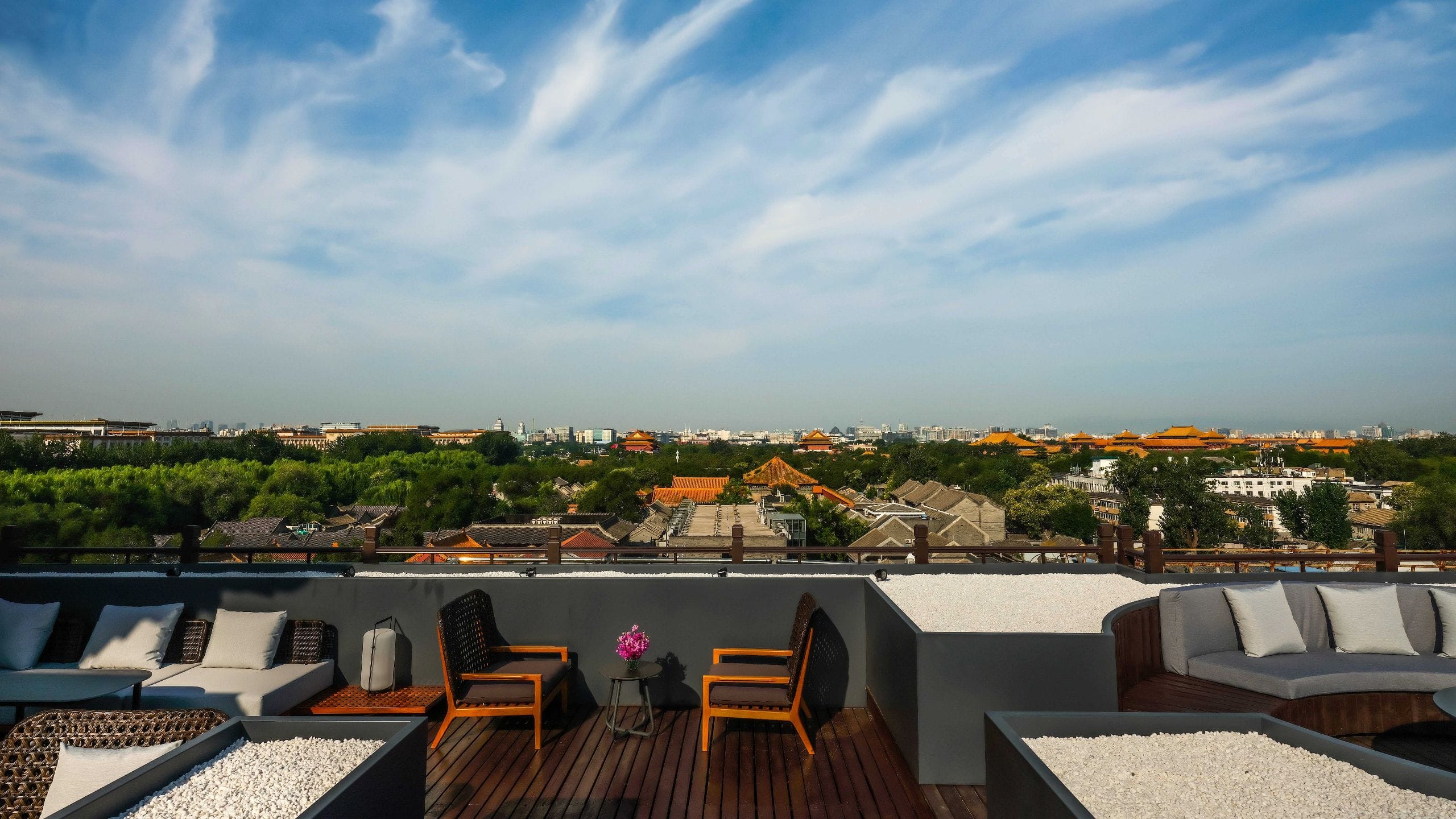 UrCove Beijing Forbidden City Roof View