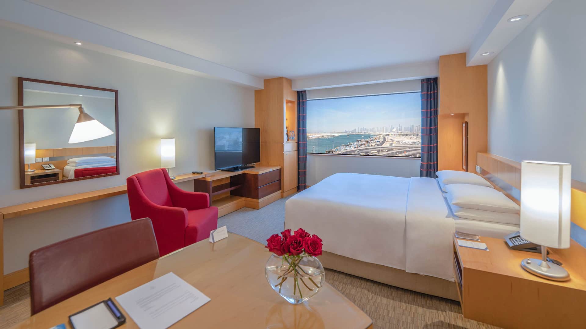 Hyatt Regency Dubai King Guestroom Sea View