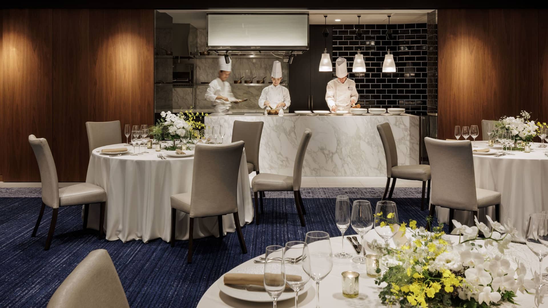 2 of 2 Hyatt Regency Yokohama Banquet Sky Banquet Kitchen With Model
