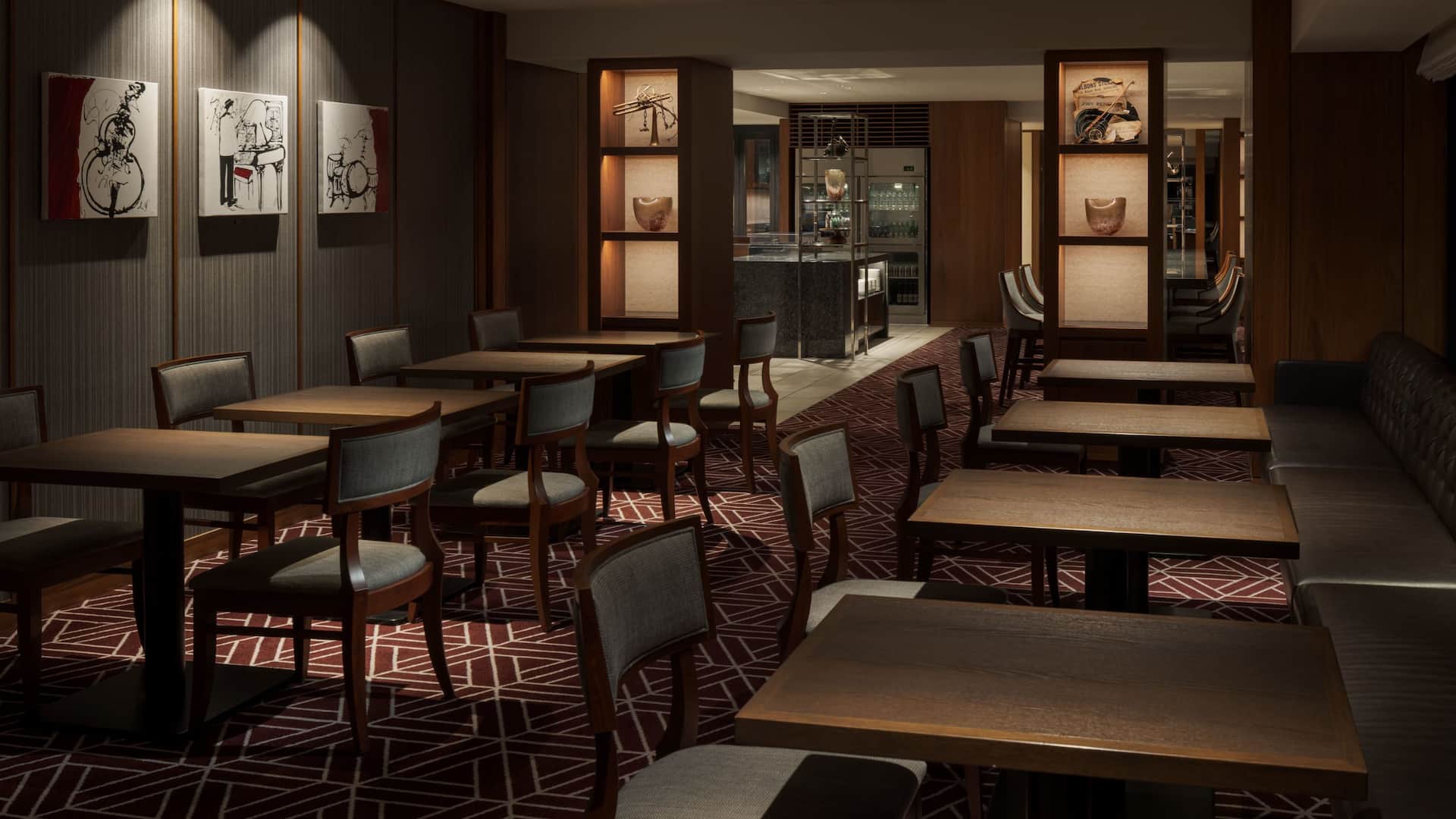 Hyatt Regency Yokohama Club Lounge Dining Area