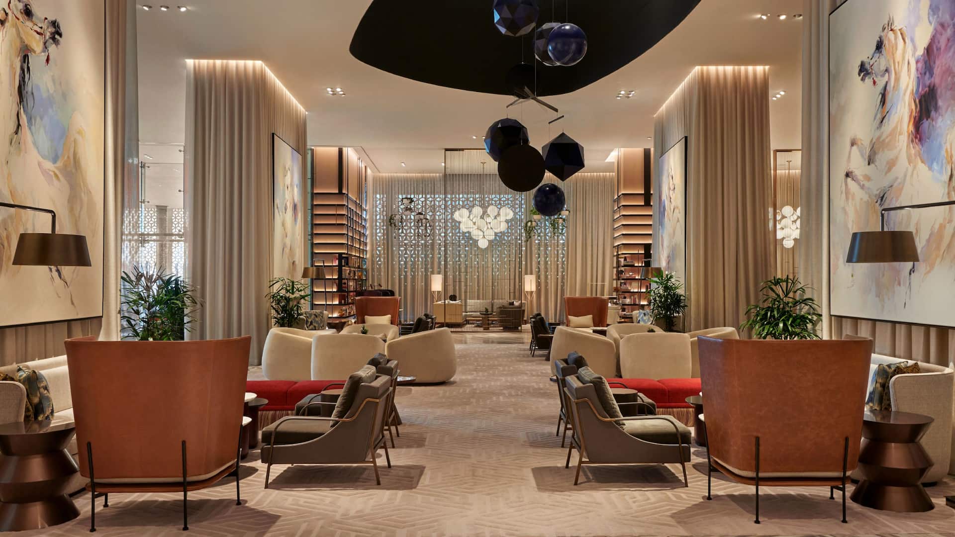 Grand Hyatt Kuwait Saheel Lounge Seating Area