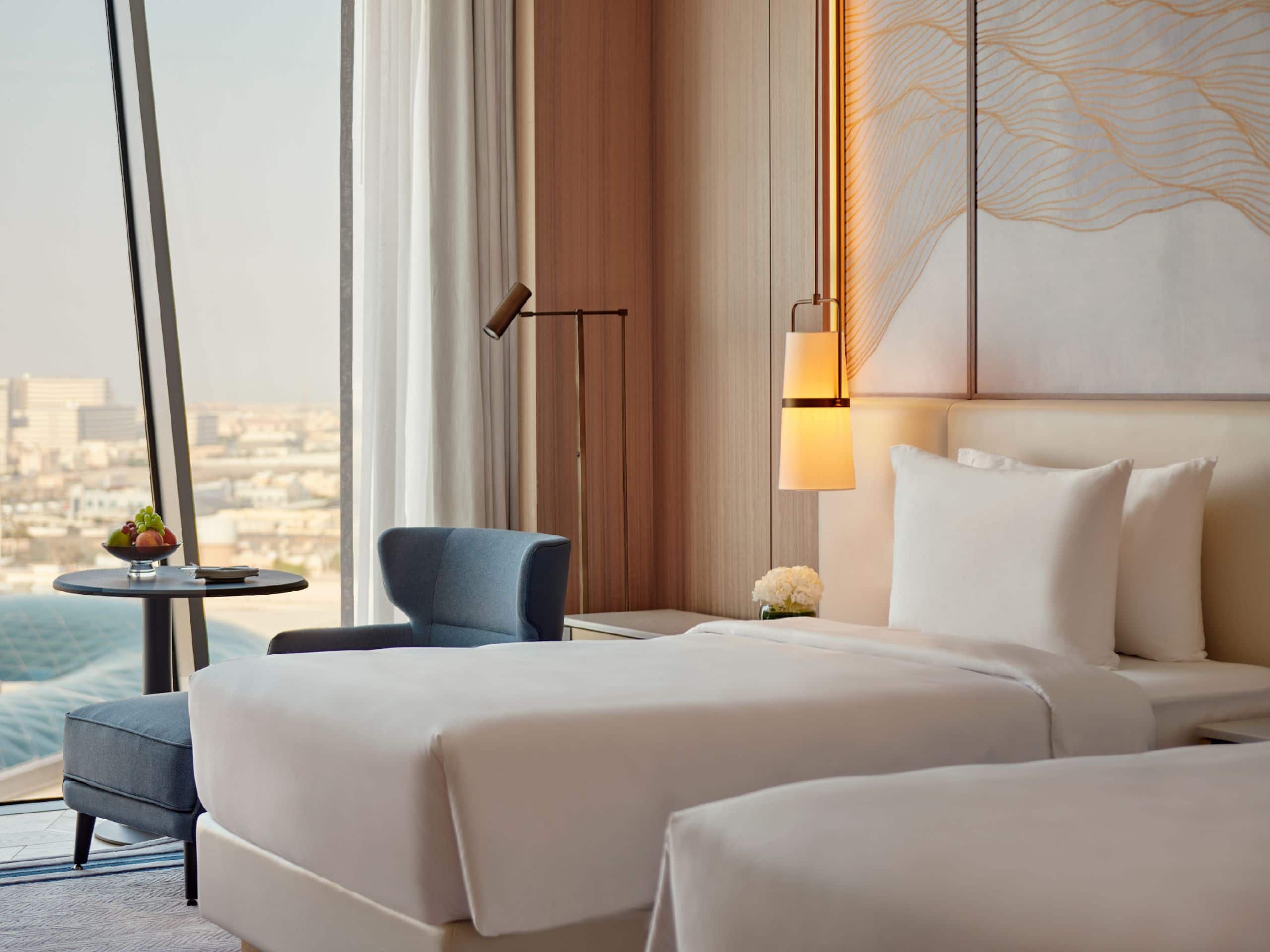 Luxurious Hotel Rooms in the 360 Mall Grand Hyatt Kuwait