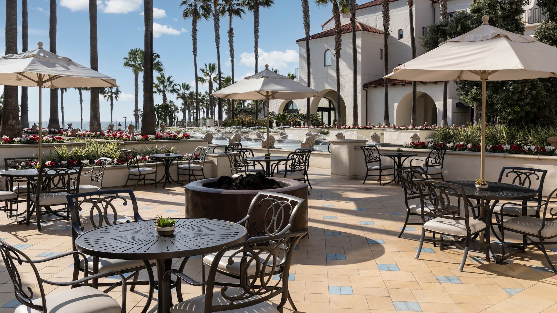 Hyatt Regency Huntington Beach Resort and Spa Cove Patio Day