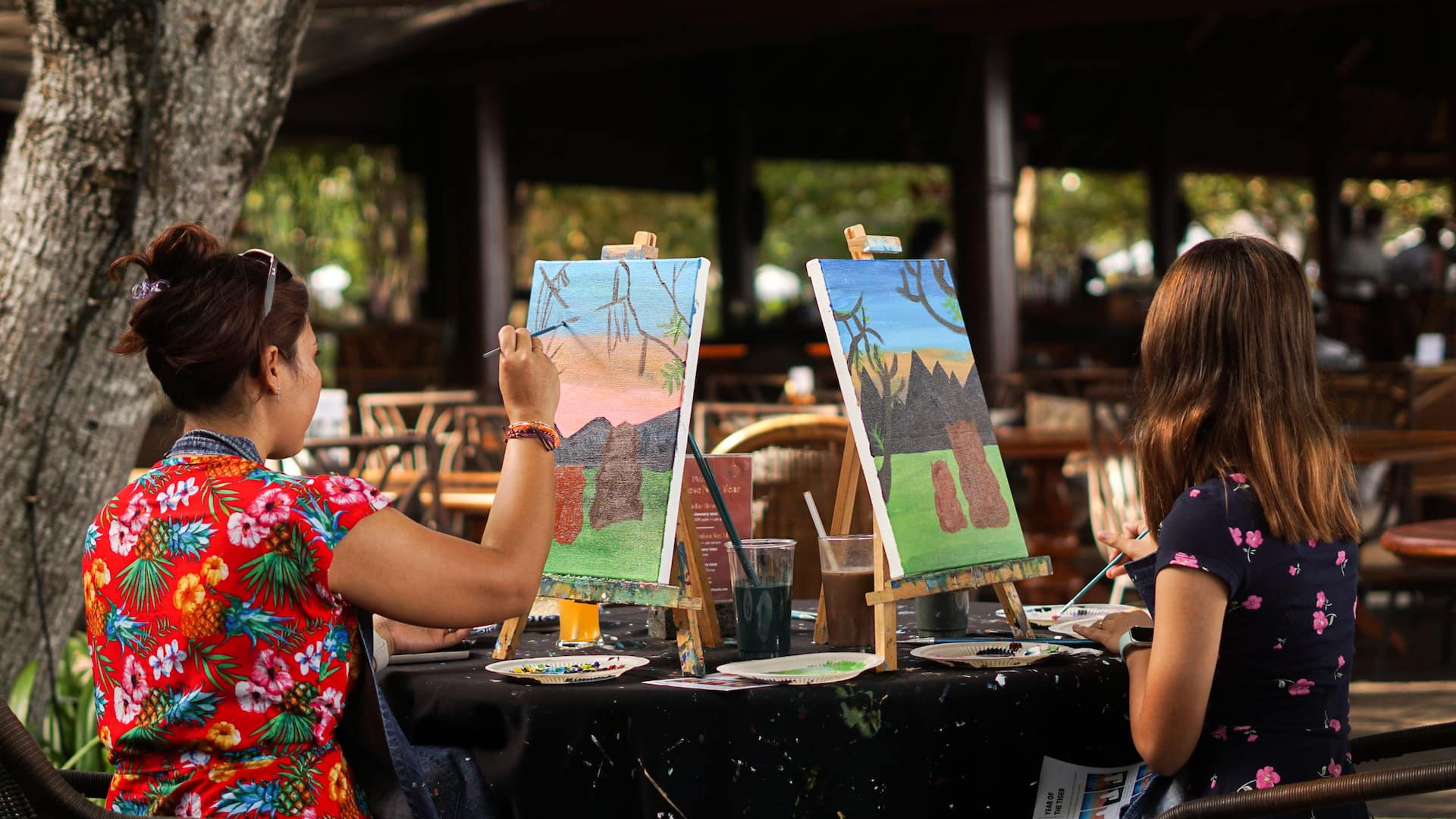Hyatt Regency Bali Bartega Paint And Sip At