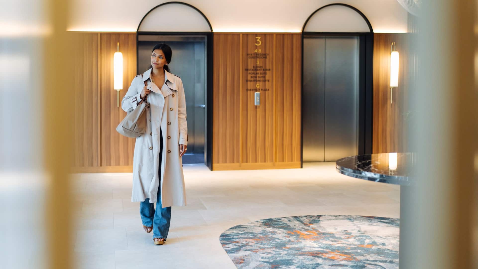 Hyatt Regency London Stratford Lifestyle Lobby Solo Traveller