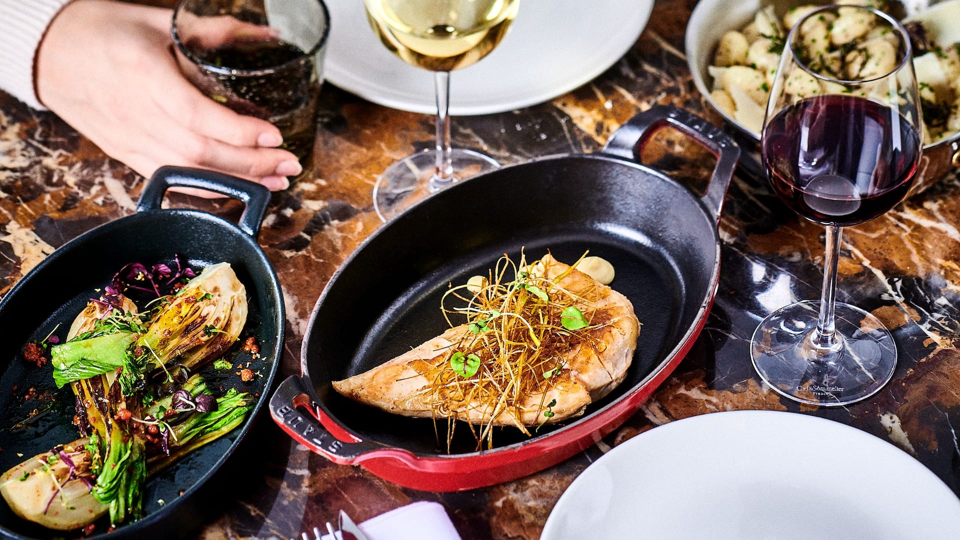 1 of 1 Hyatt Regency Paris Étoile Mayo Sharing Dining Spread