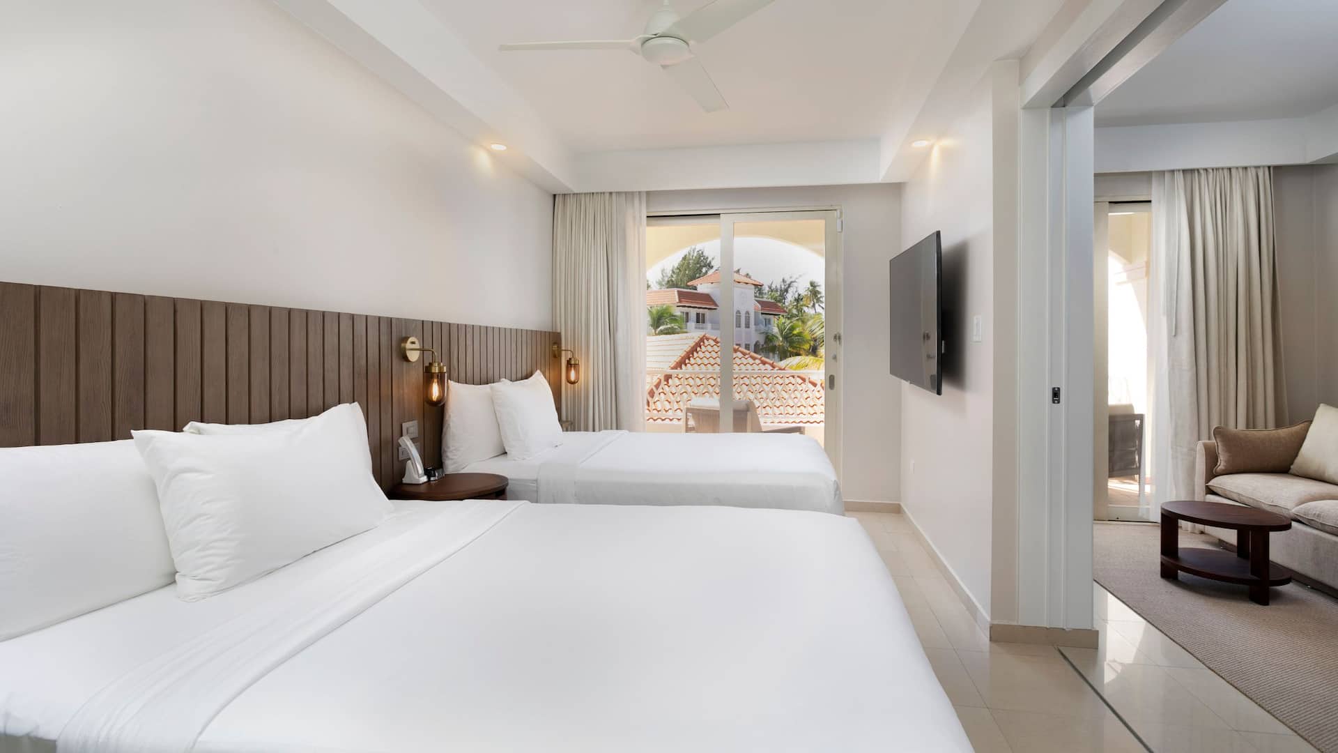 Hyatt Regency Grand Reserve Puerto Rico Double Queen Deluxe Villa Bedroom
