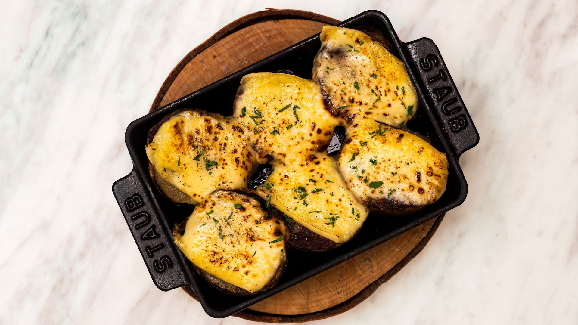 Kutchan potato raclette cheese