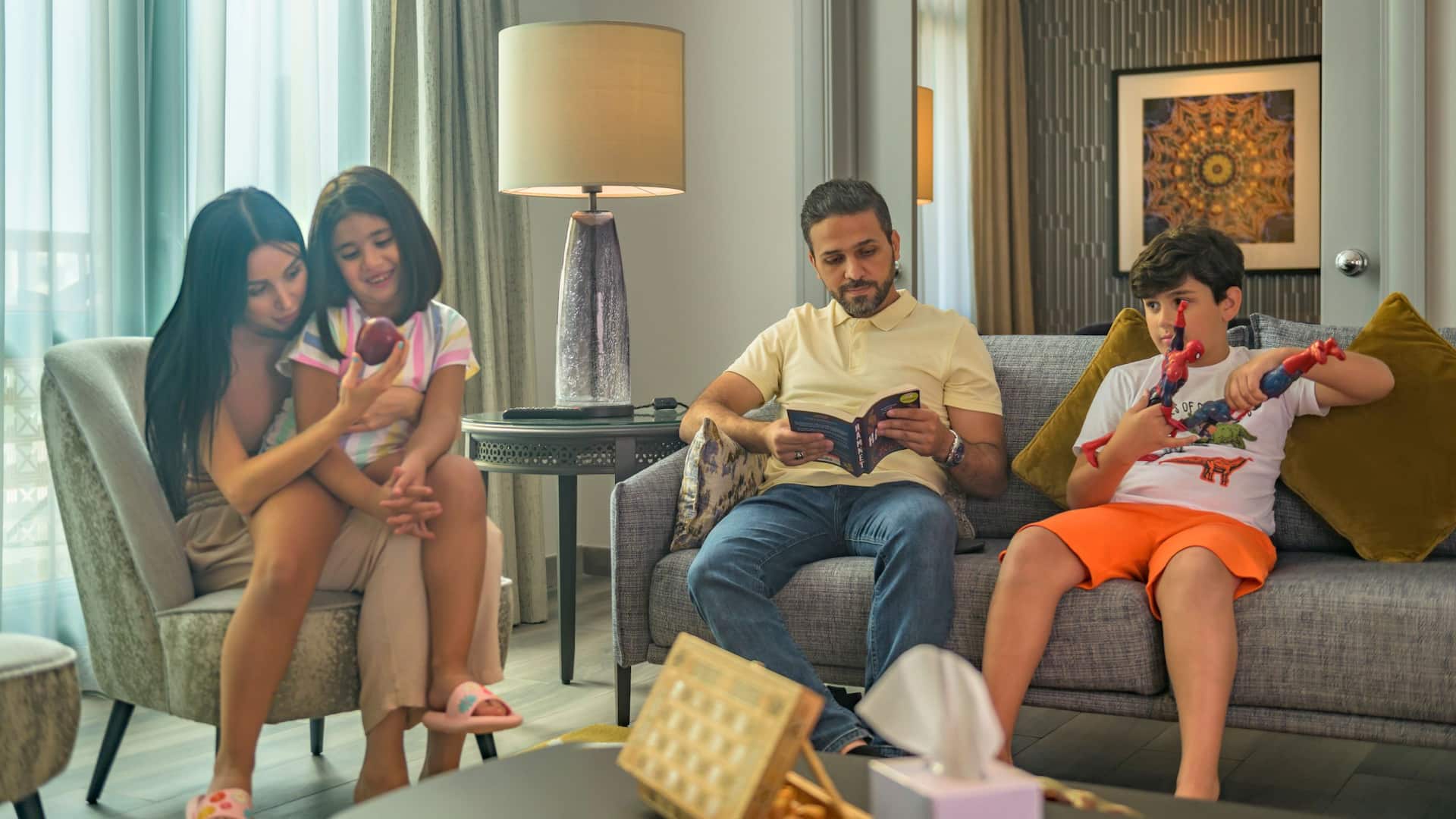 Grand Hyatt Amman Residence Four Bedroom Apartment Family