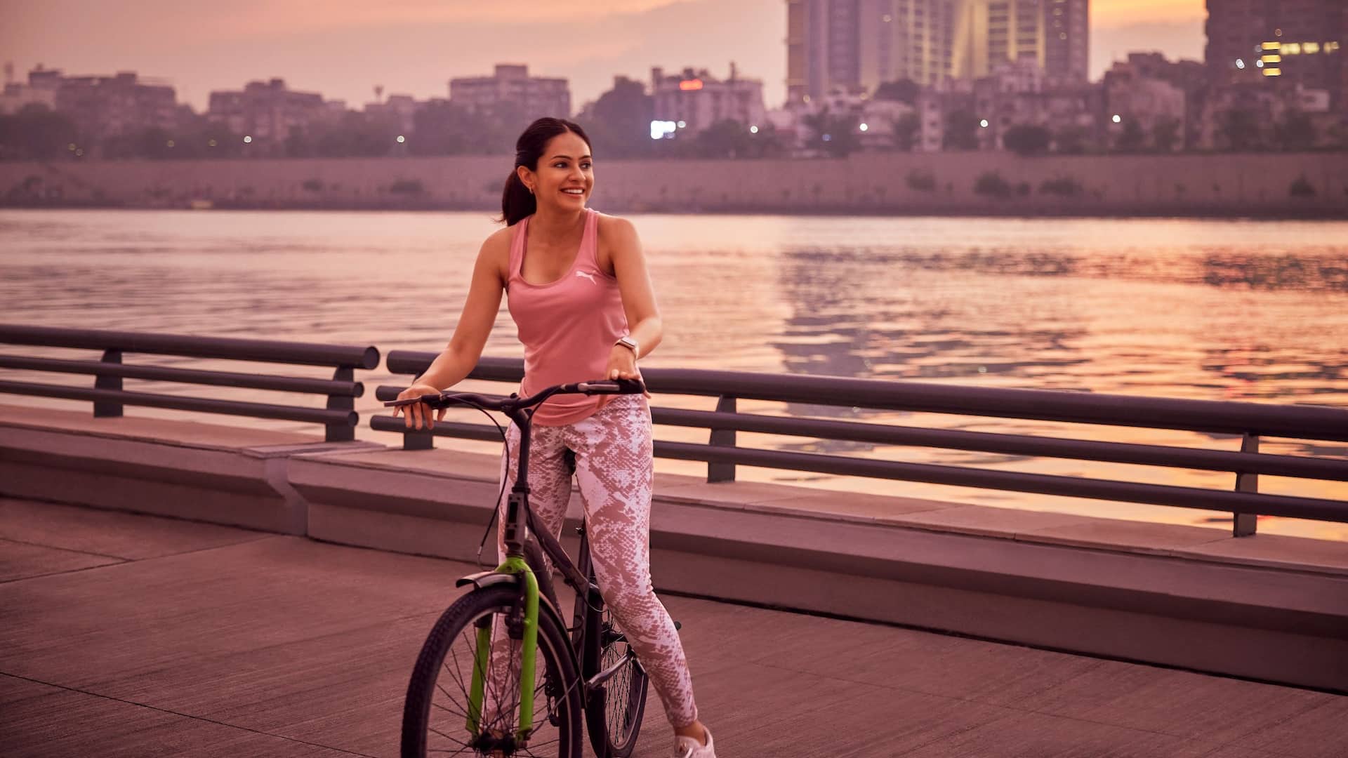 Hyatt Regency Ahmedabad Woman Cycling
