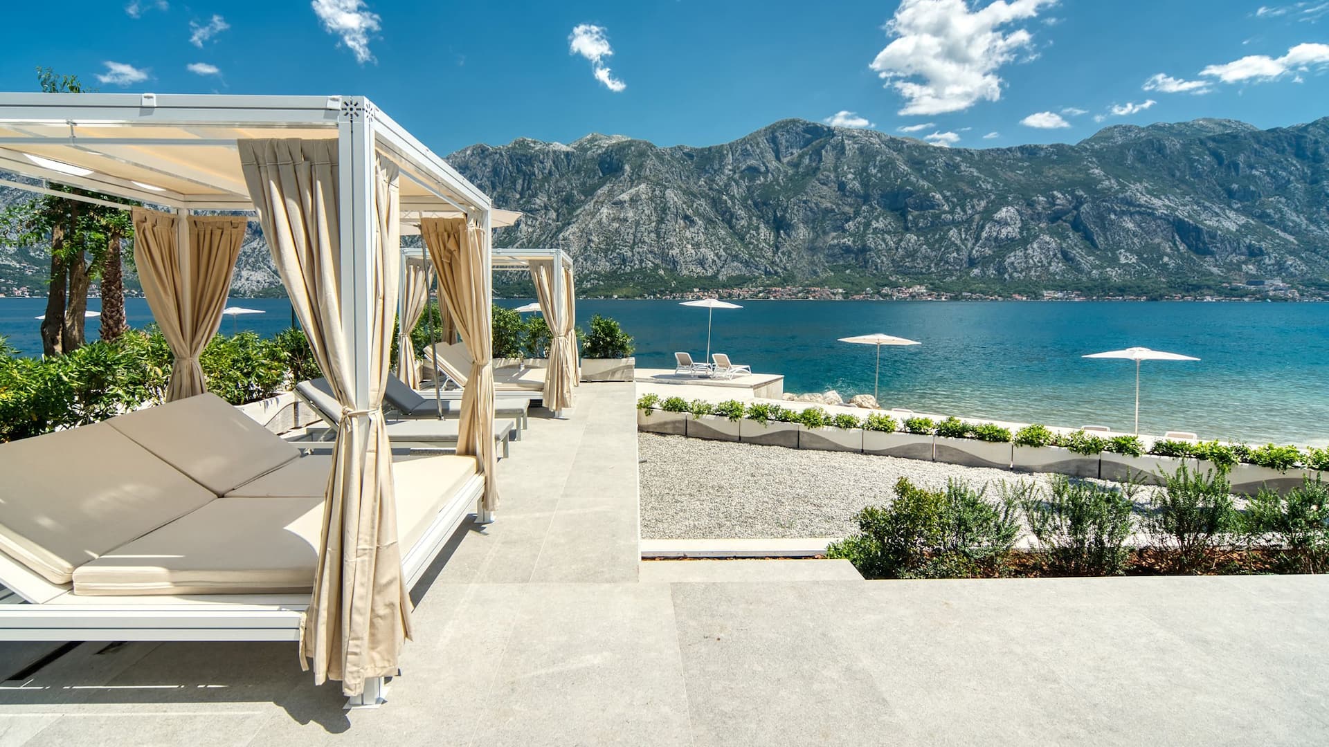 Hyatt Regency Kotor Bay Resort Cabanas