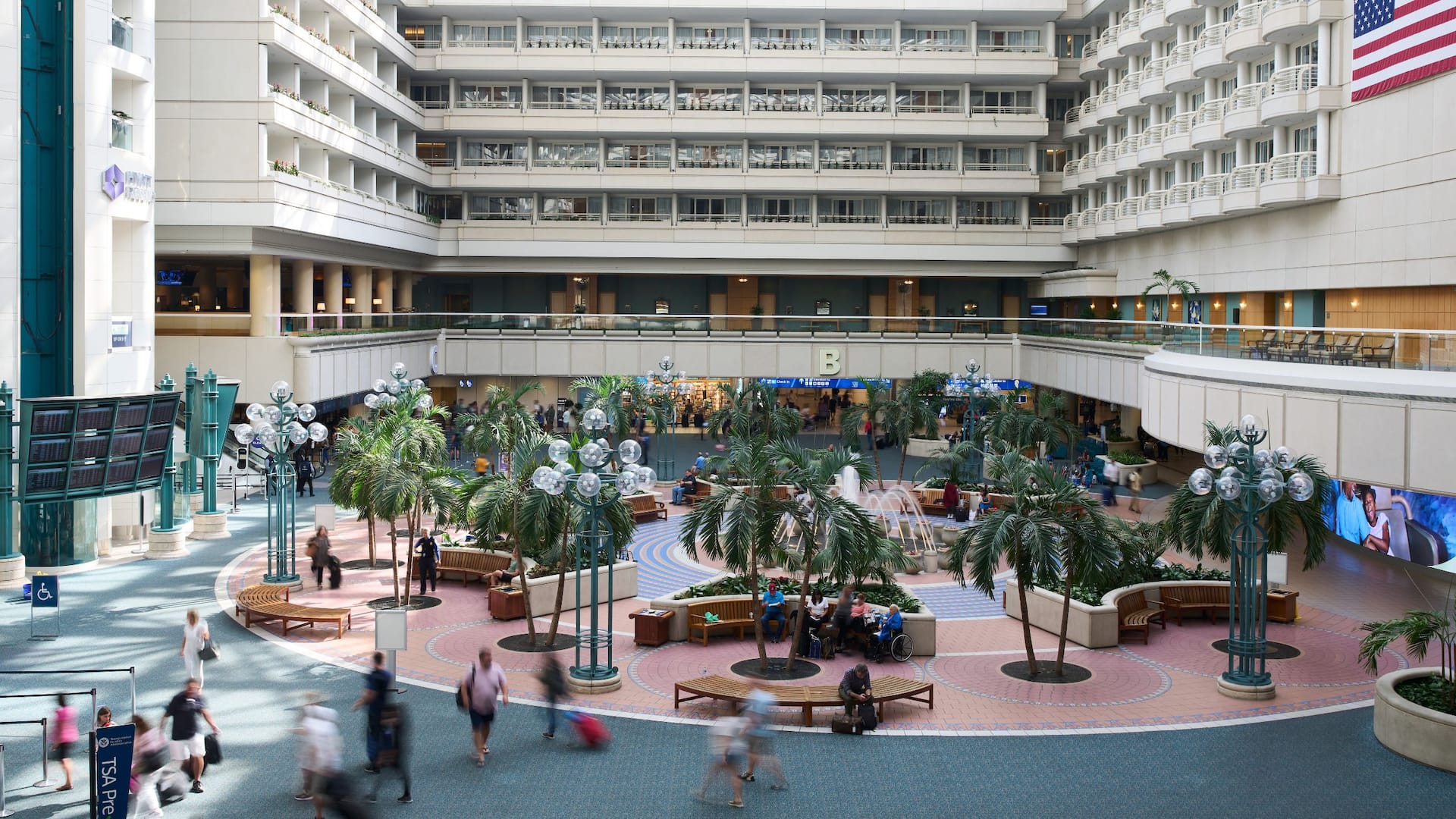 Hyatt Regency Orlando International Airport Atrium