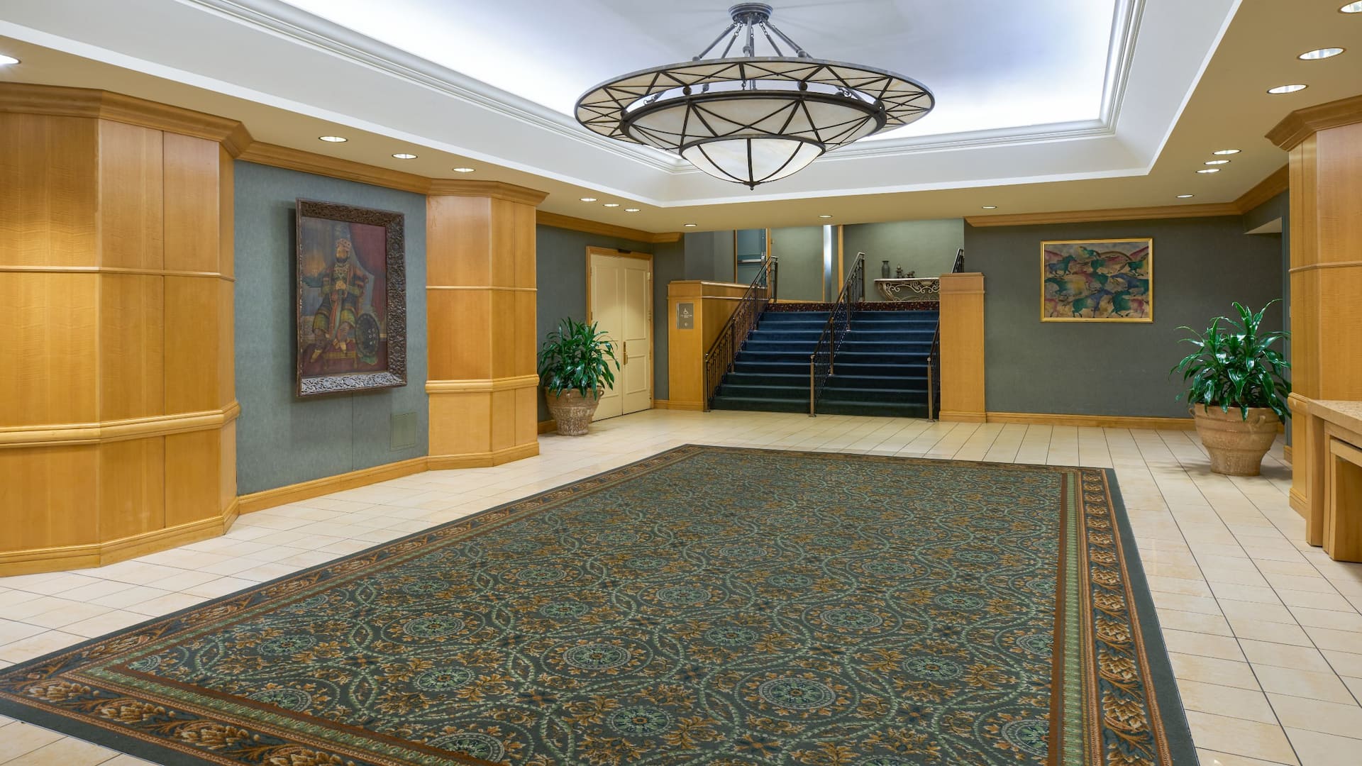 Hyatt Regency Orlando International Airport Meeting Briefing Room Empty