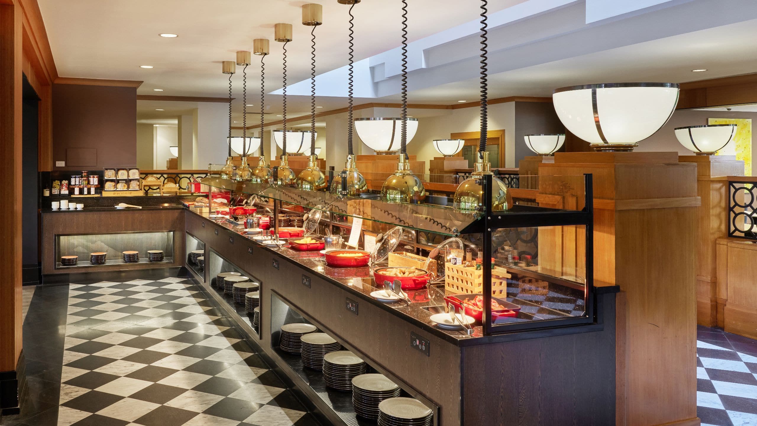 Hyatt Hotel Canberra - A Park Hyatt Hotel Buffet Setup