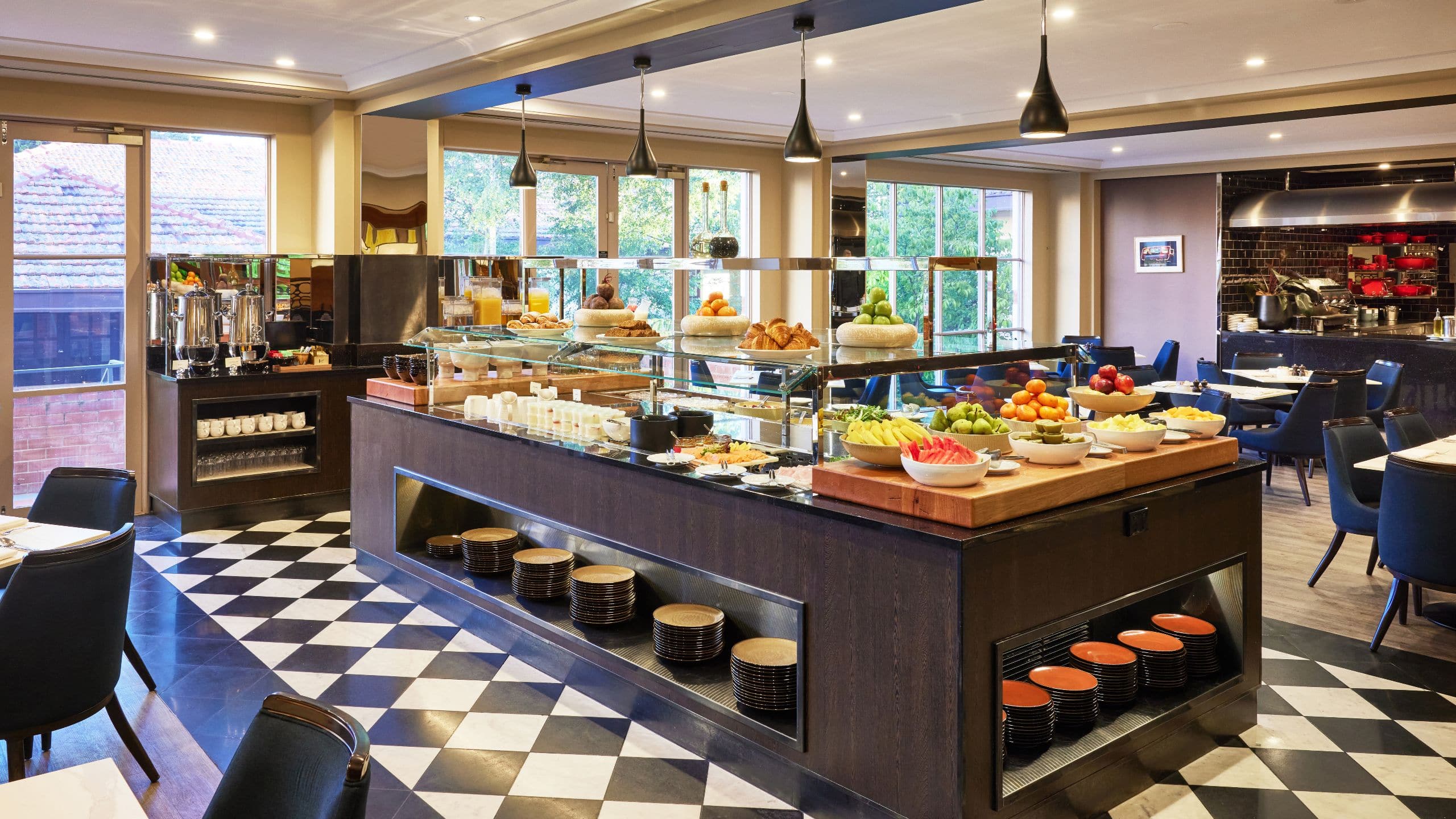Hyatt Hotel Canberra - A Park Hyatt Hotel Buffet View
