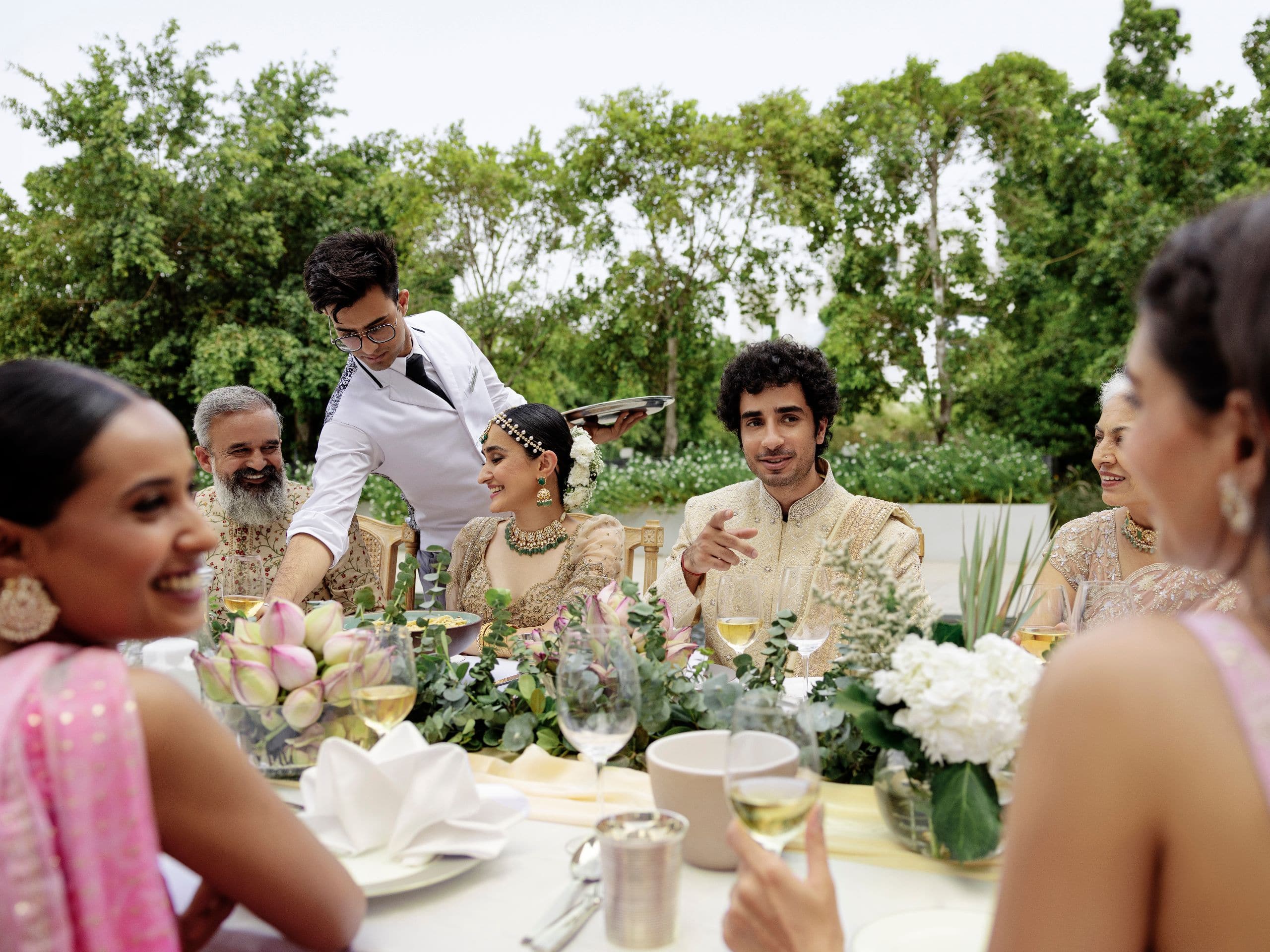 World of Hyatt Wedding Party Lunch