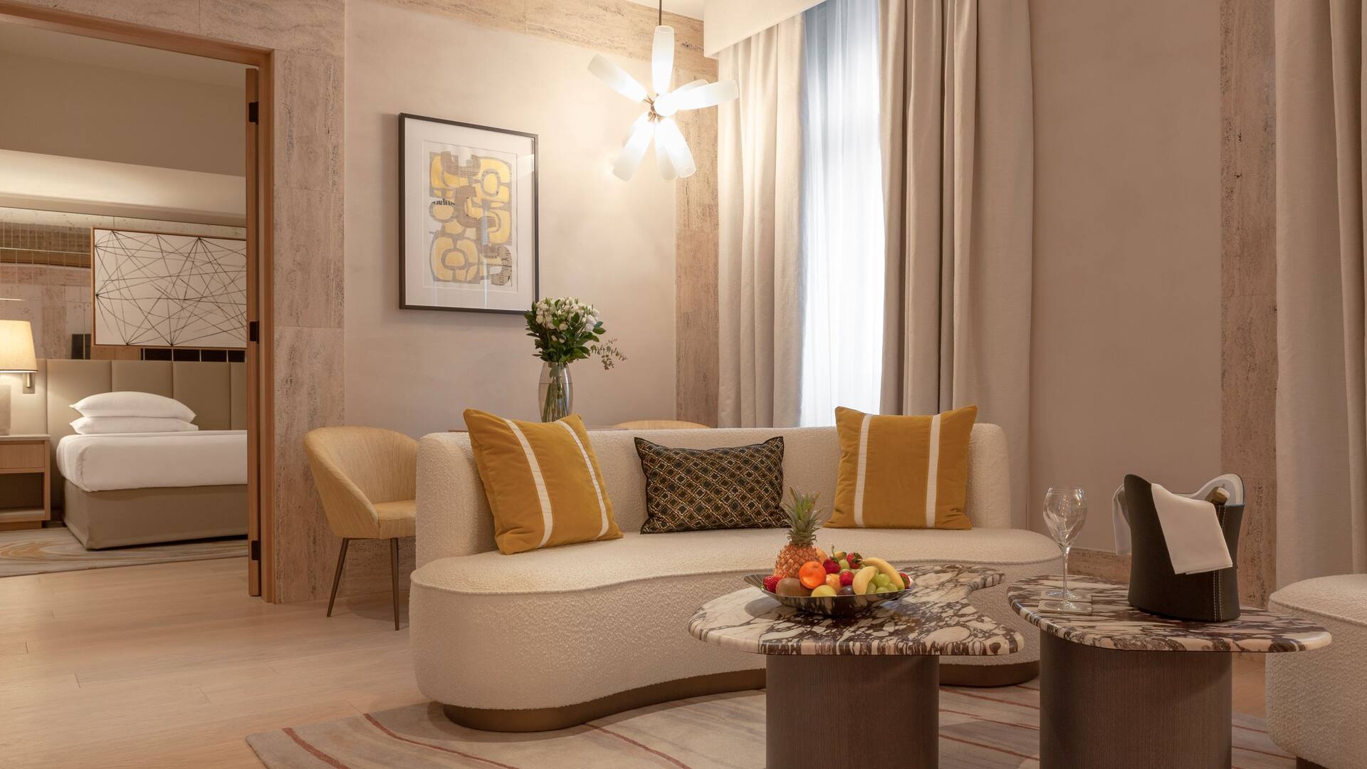 Prestige Suite 501 Living Room