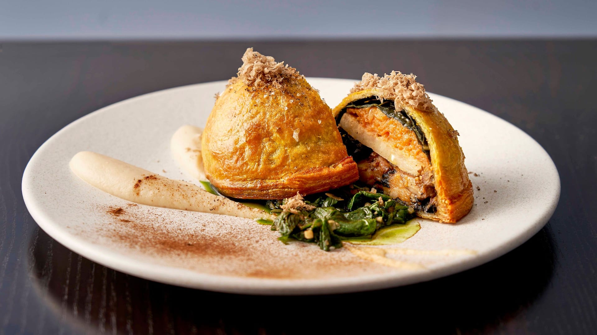 Hyatt Regency London - The Churchill Celeriac Mushroom Wellington