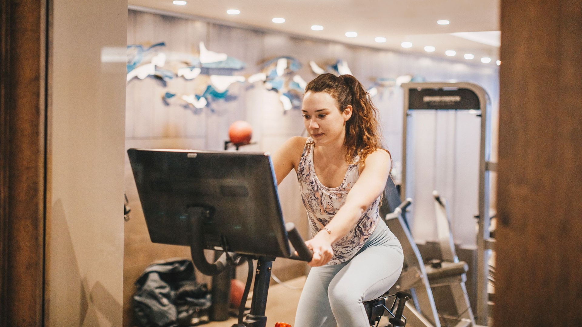 Grand Hyatt Vail Fitness Spinning Bike