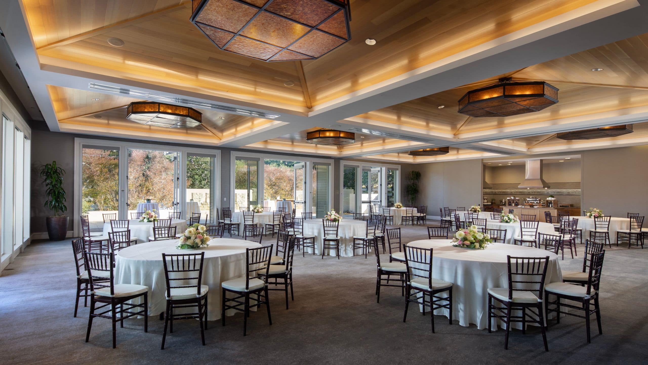 3 of 3 Carmel Valley Ranch Oak Room Meeting Setup