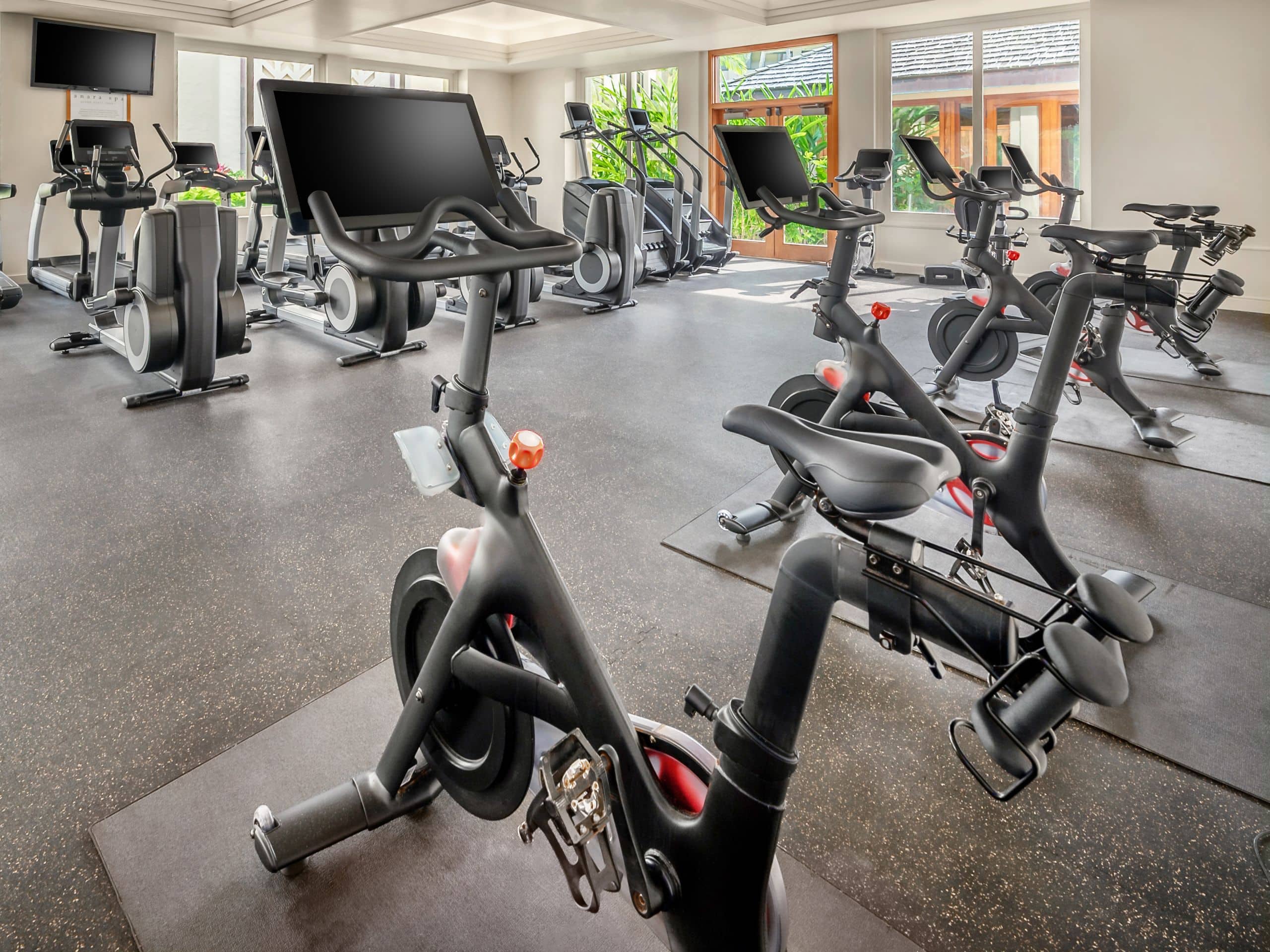 Anara Spa Fitness Cardio Room at Grand Hyatt Kauai