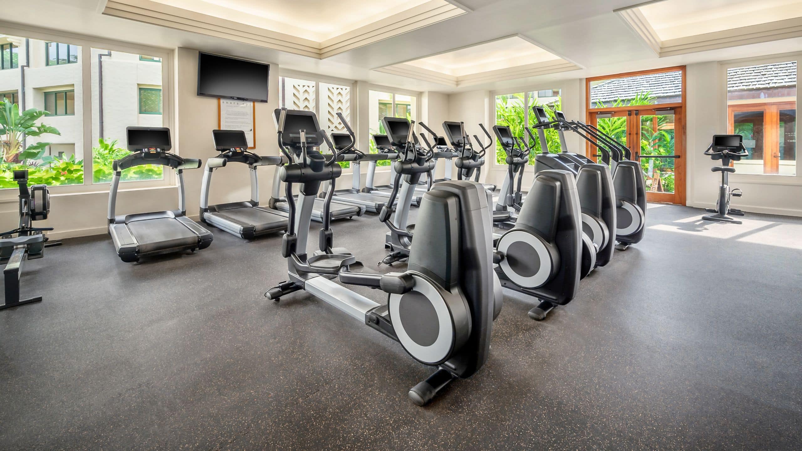 Grand Hyatt Kauai Resort & Spa Fitness Cardio Room Close-up