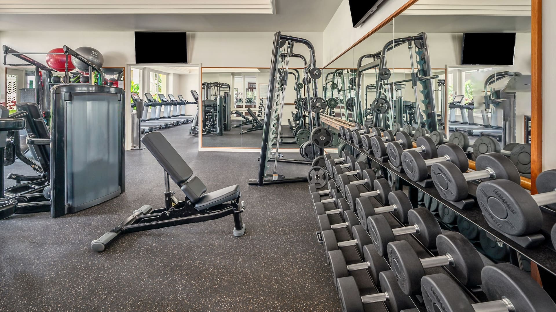 Grand Hyatt Kauai Resort & Spa Grand Hyatt Kauai Fitness Weights