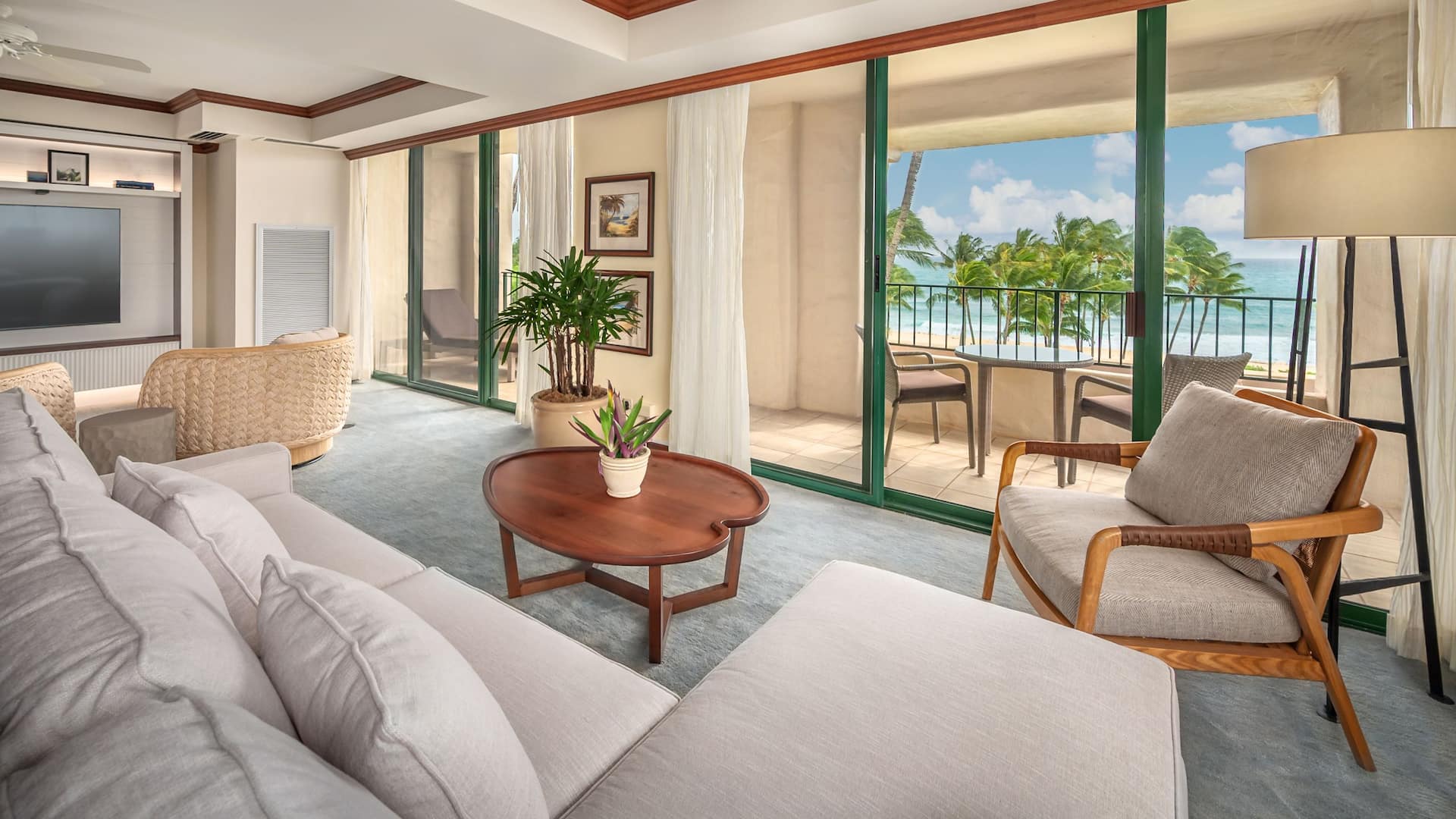 2 of 5 Grand Hyatt Kauai Resort & Spa Grand Suite Living View