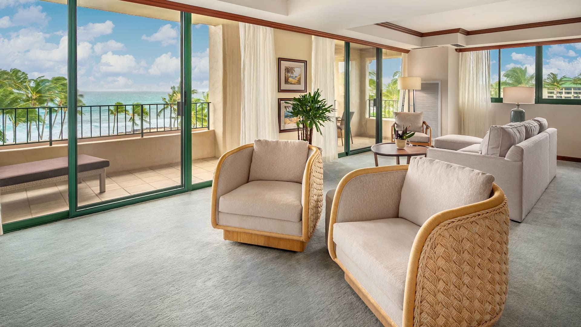 Grand Hyatt Kauai Resort & Spa Grand Suite Living Lanai