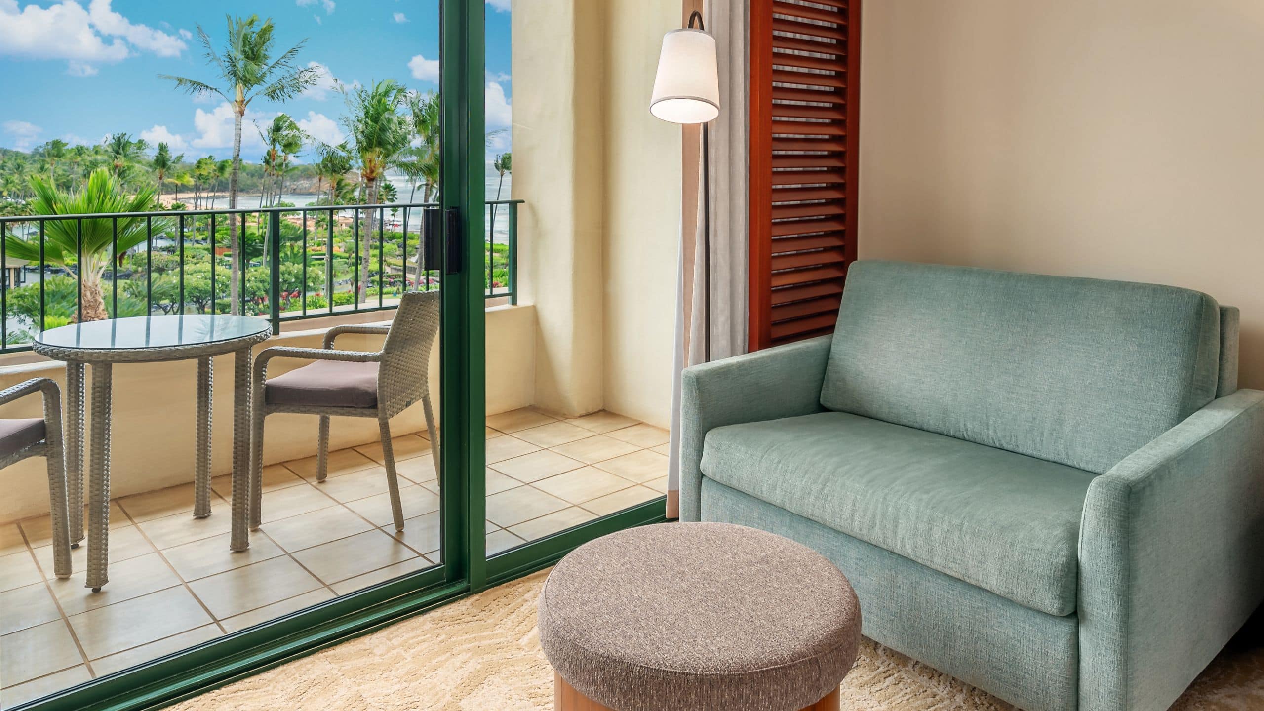 Grand Hyatt Kauai Resort & Spa Guestroom Sofa