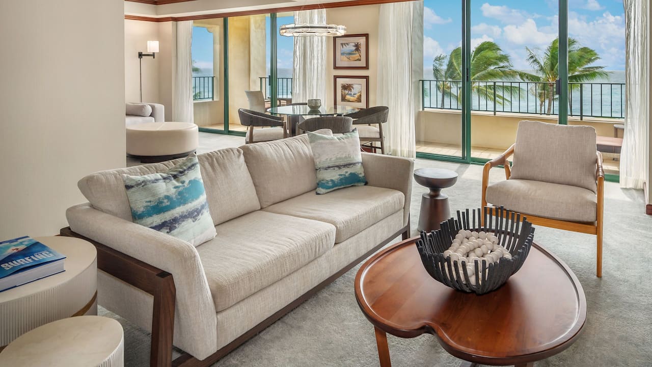 Grand Hyatt Kauai Resort Ocean View Suite