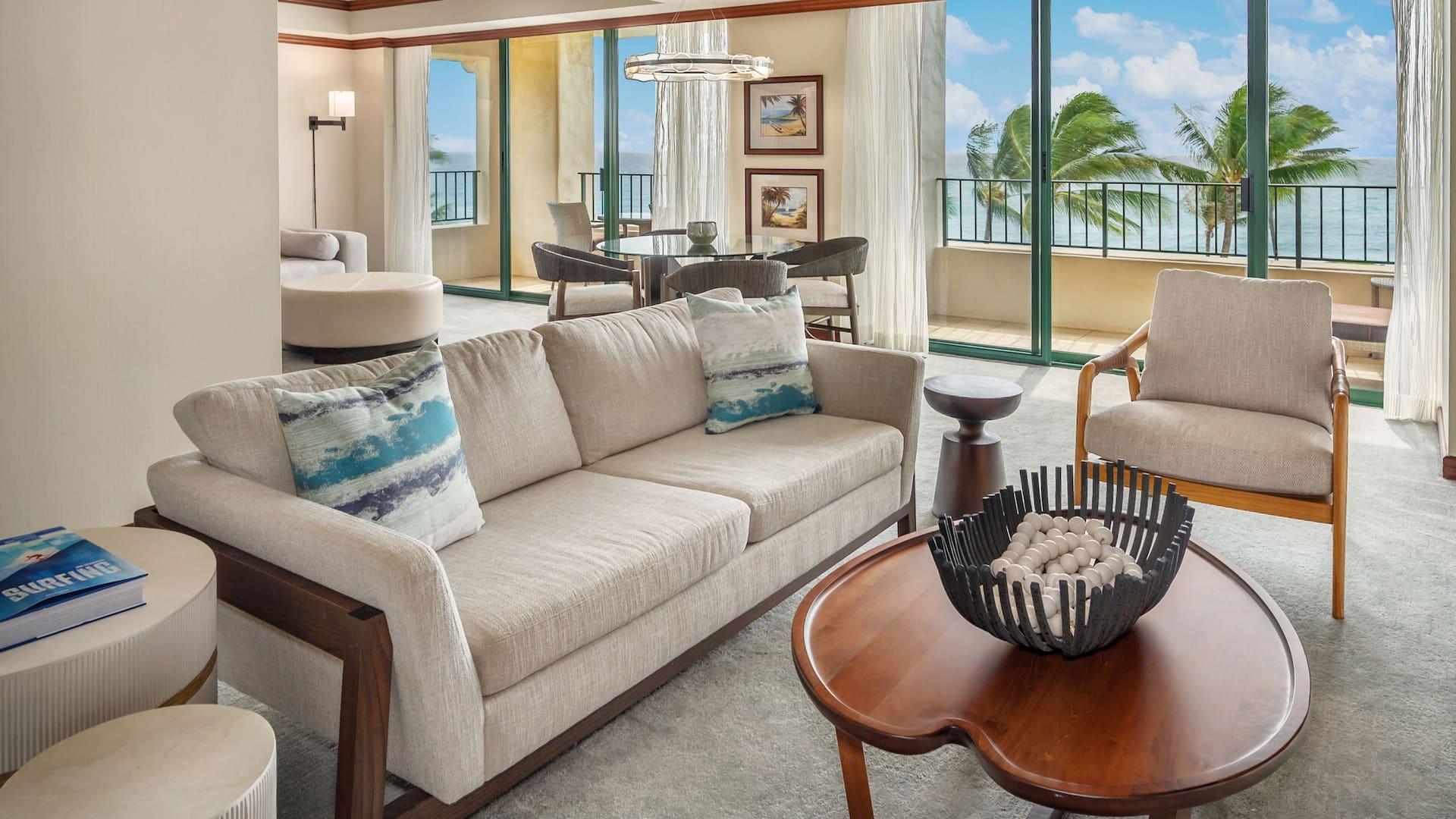 Grand Hyatt Kauai Resort & Spa Grand Hyatt Kauai Ocean Suite Living View
