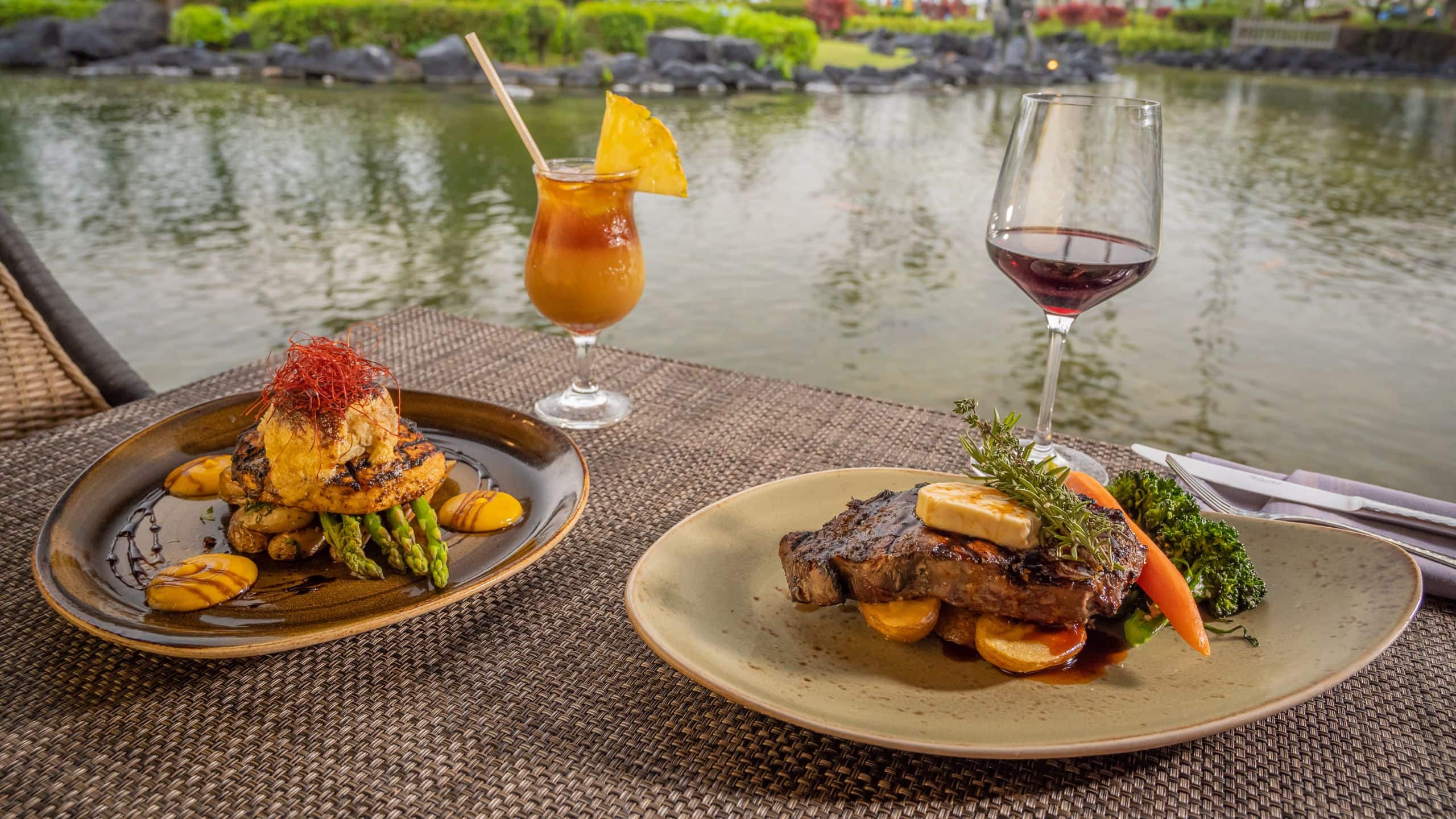 Grand Hyatt Kauai Resort & Spa Tidepools Steak And Fish