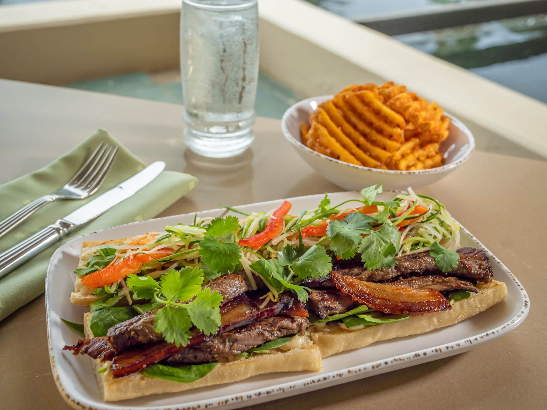 Grand Hyatt Kauai Resort & Spa Bahn Mi Sandwich