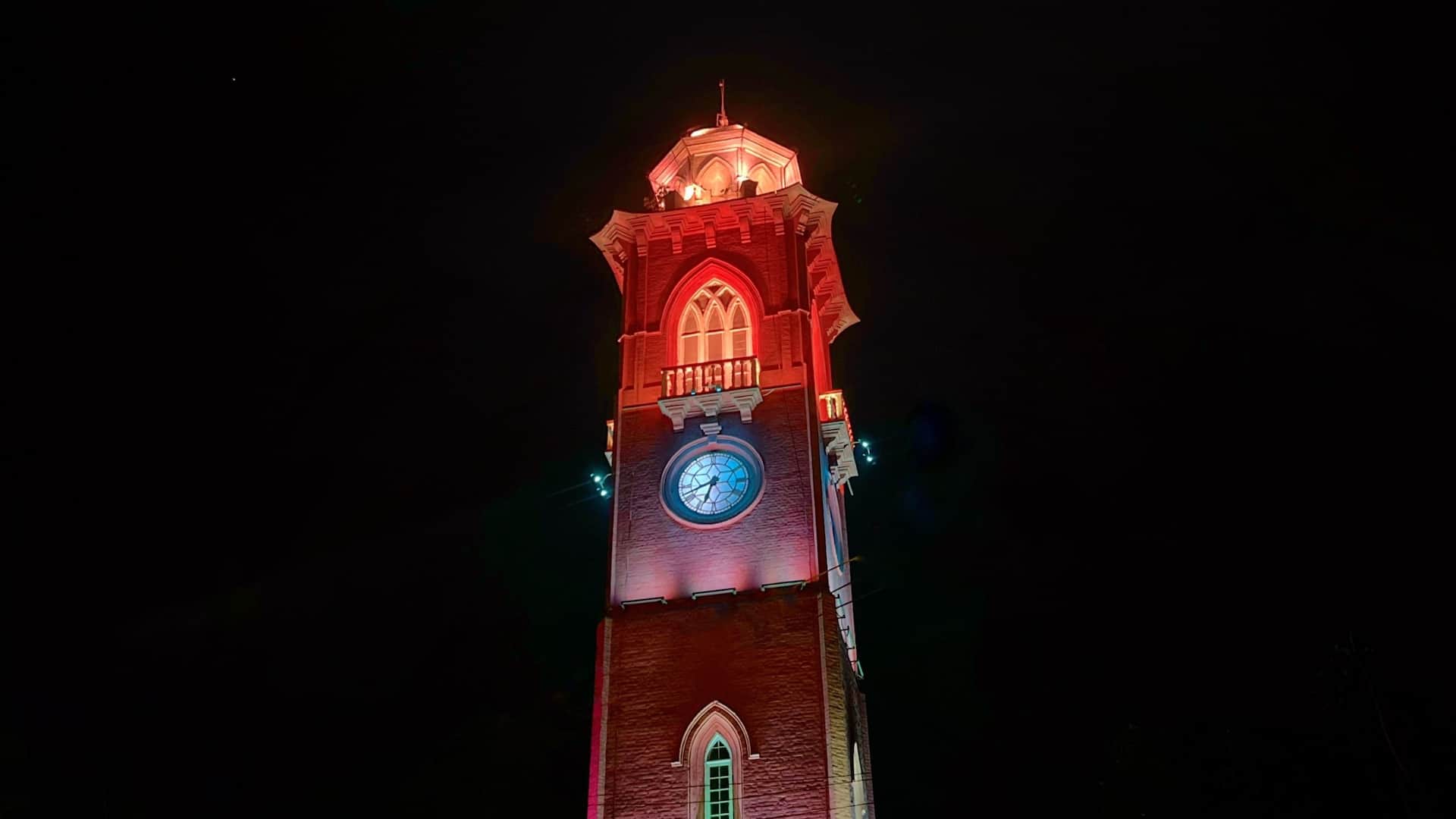 Hyatt Regency Ludhiana Clock Tower Destination Night